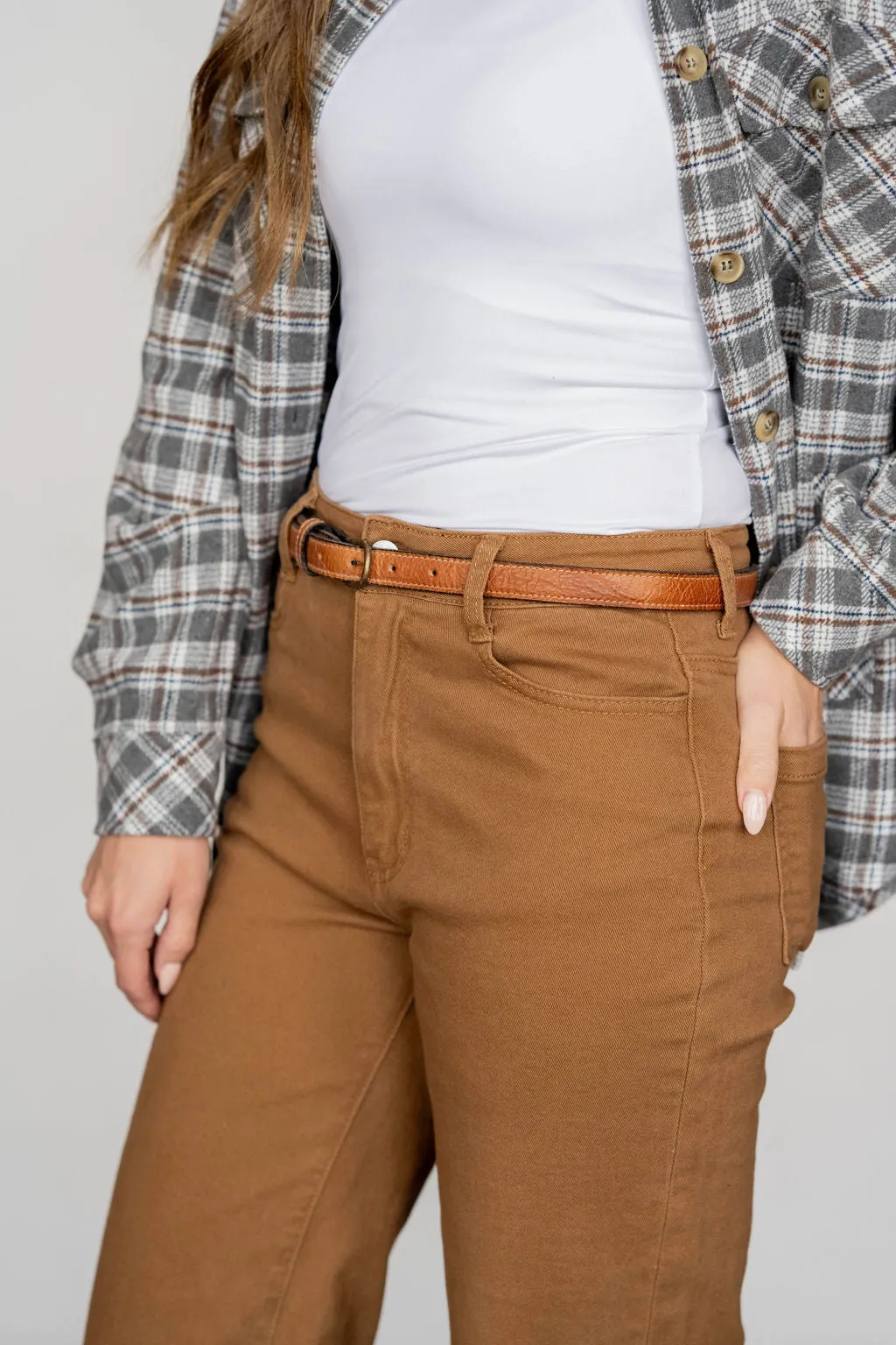 Monae BedStu Tan Rustic Belt