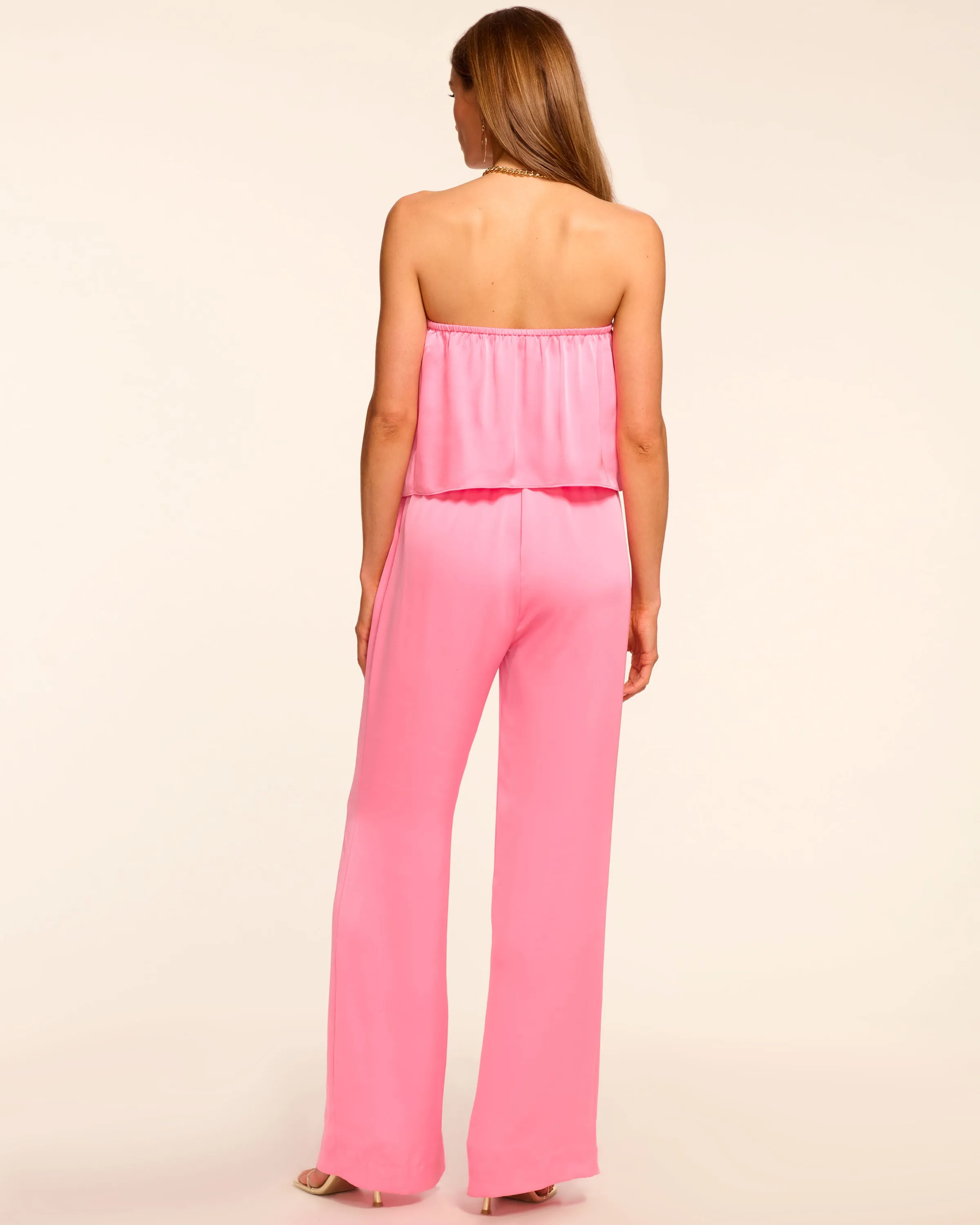Montse Strapless Wide Leg Jumpsuit