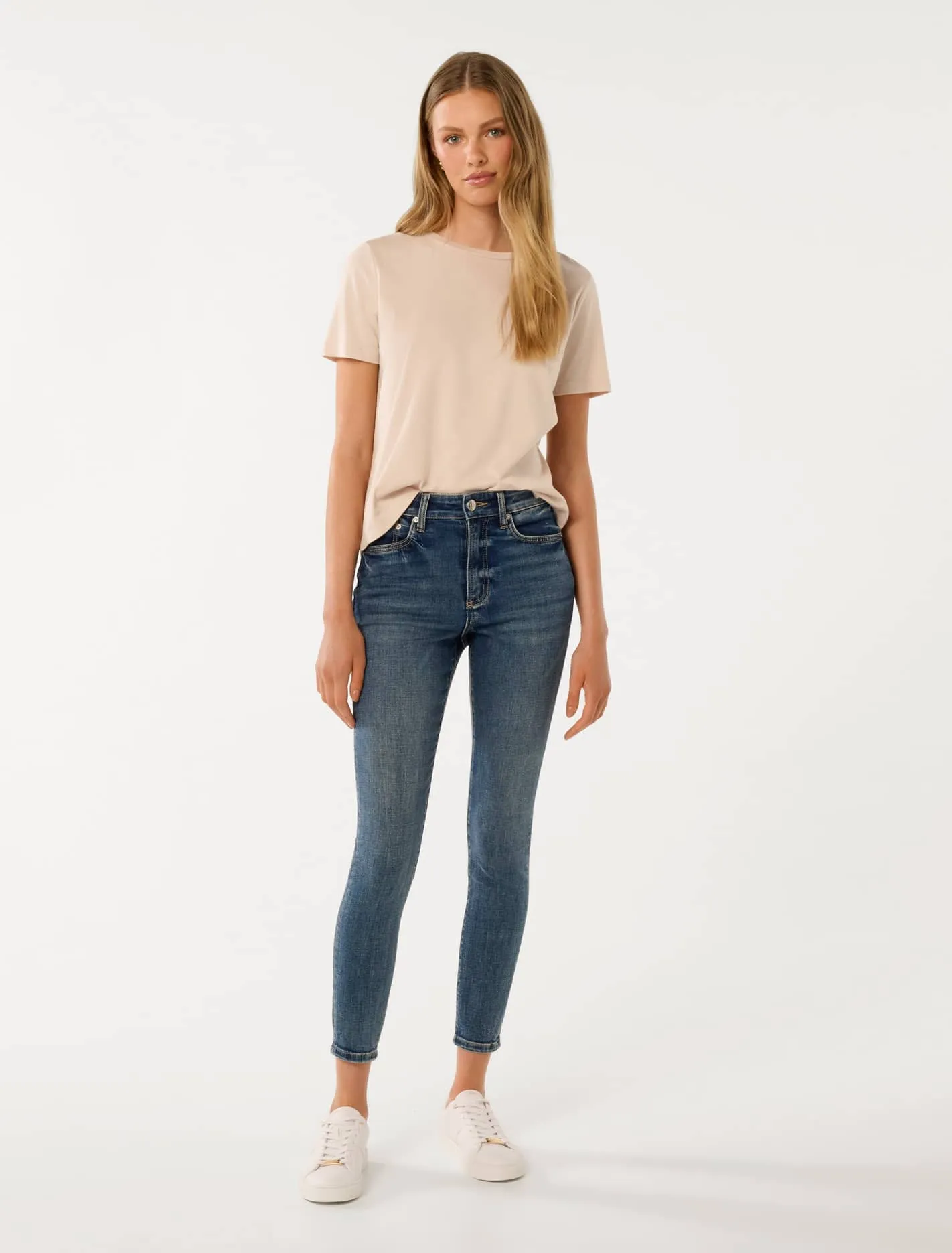 Nala Mid-Rise Skinny Jeans