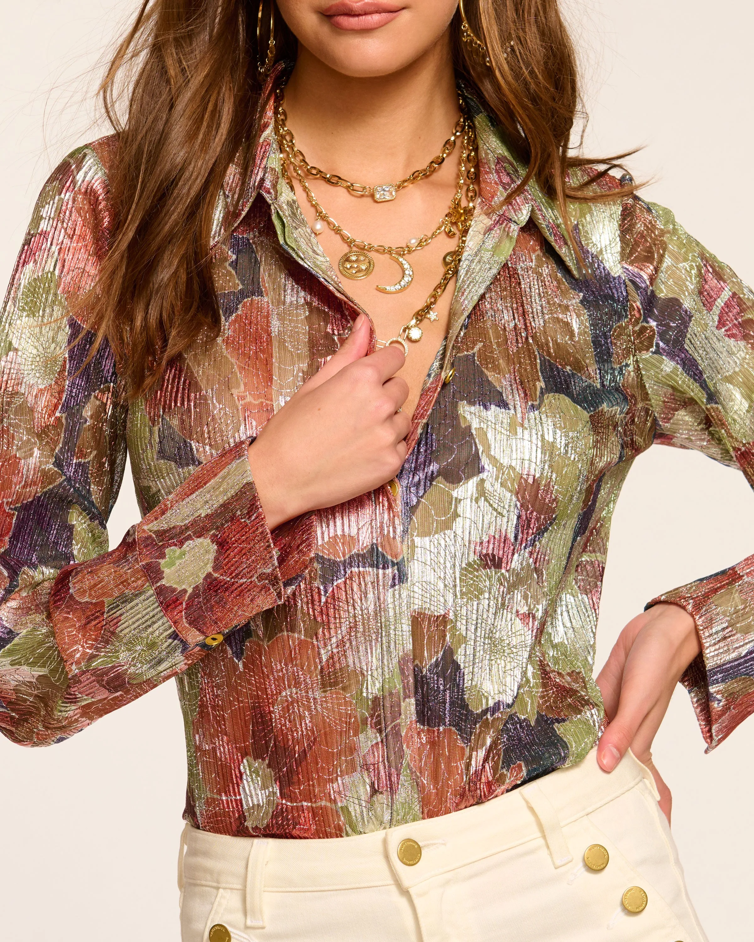 Nicole Button Down Top