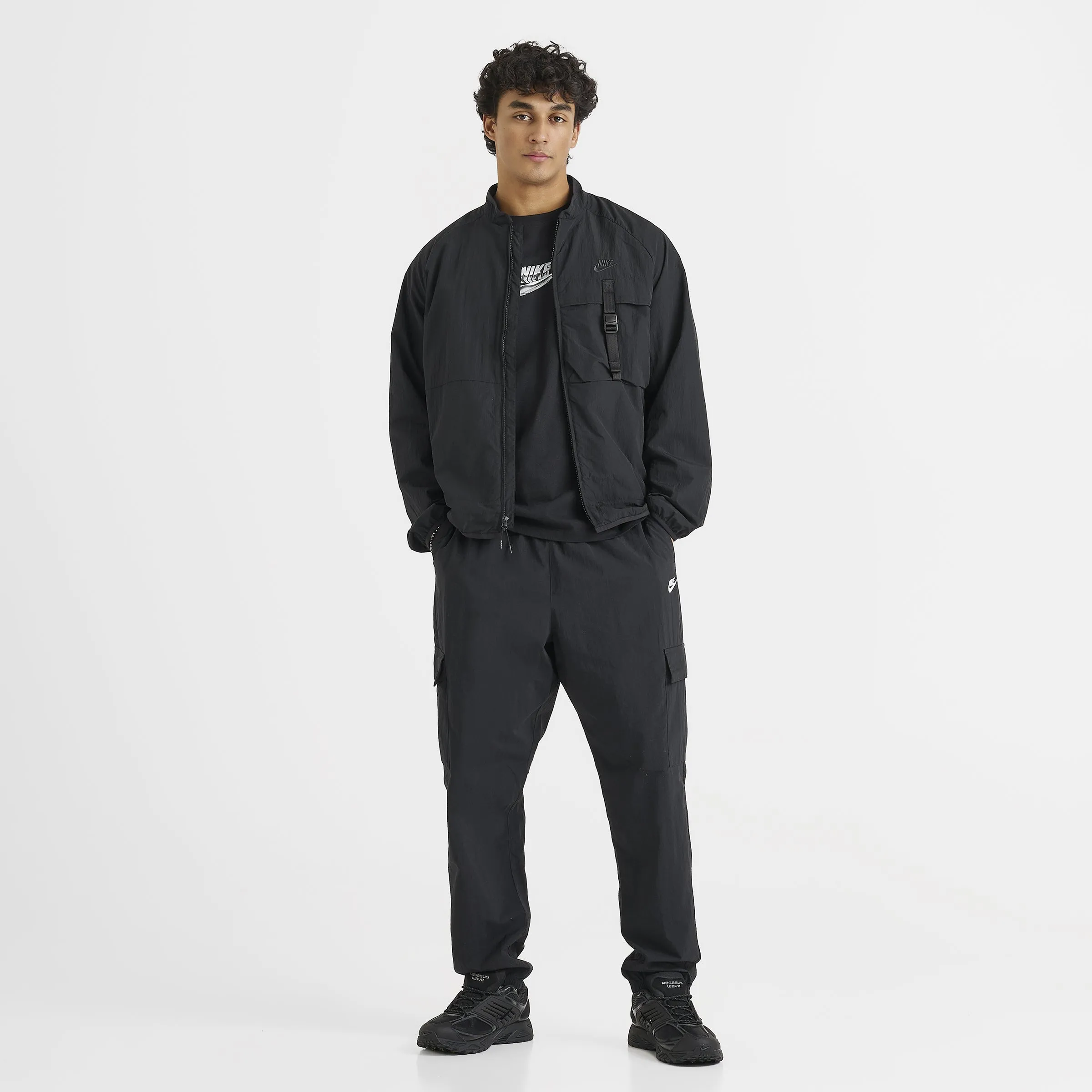 Nike Club Woven Cargo Pants Black / Black