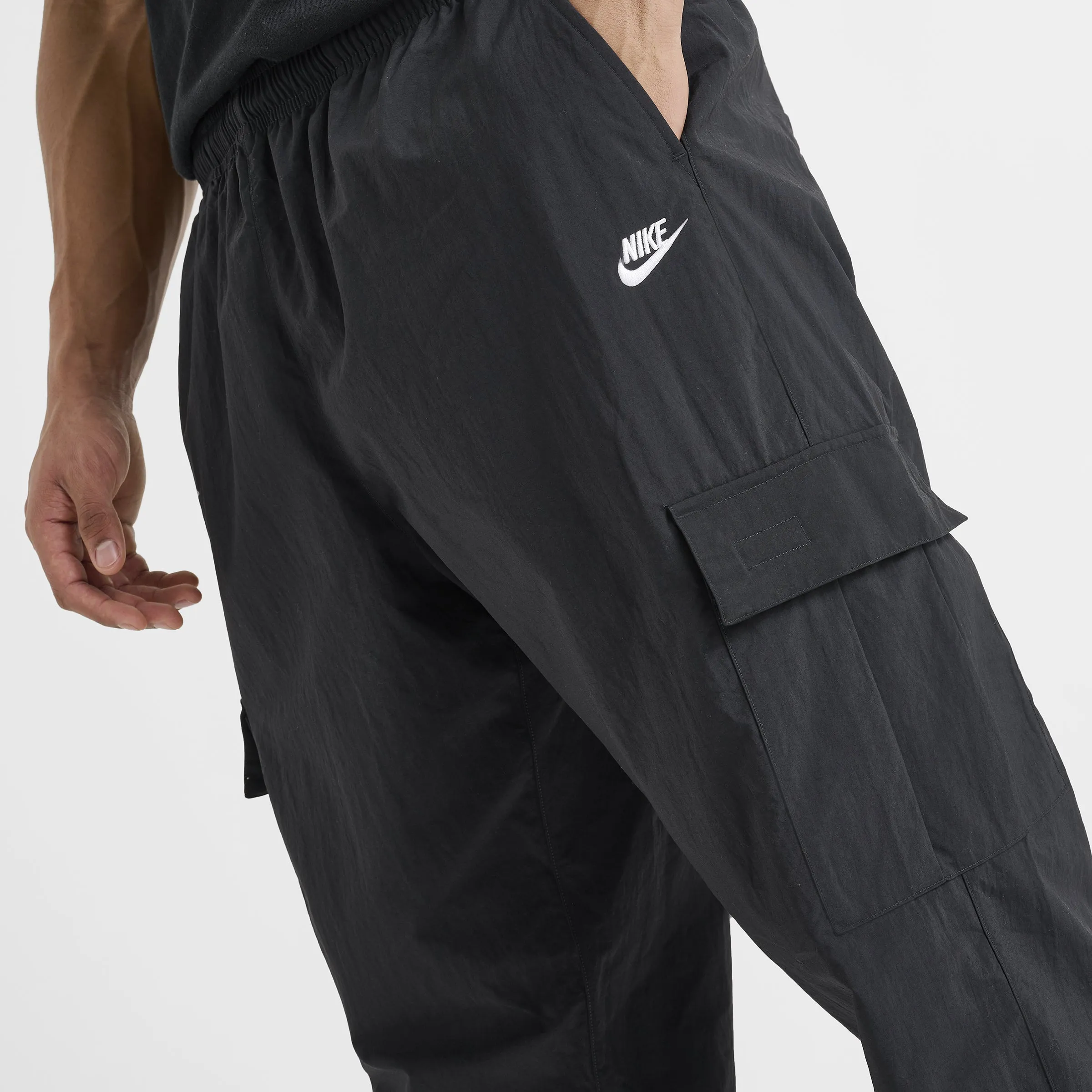 Nike Club Woven Cargo Pants Black / Black