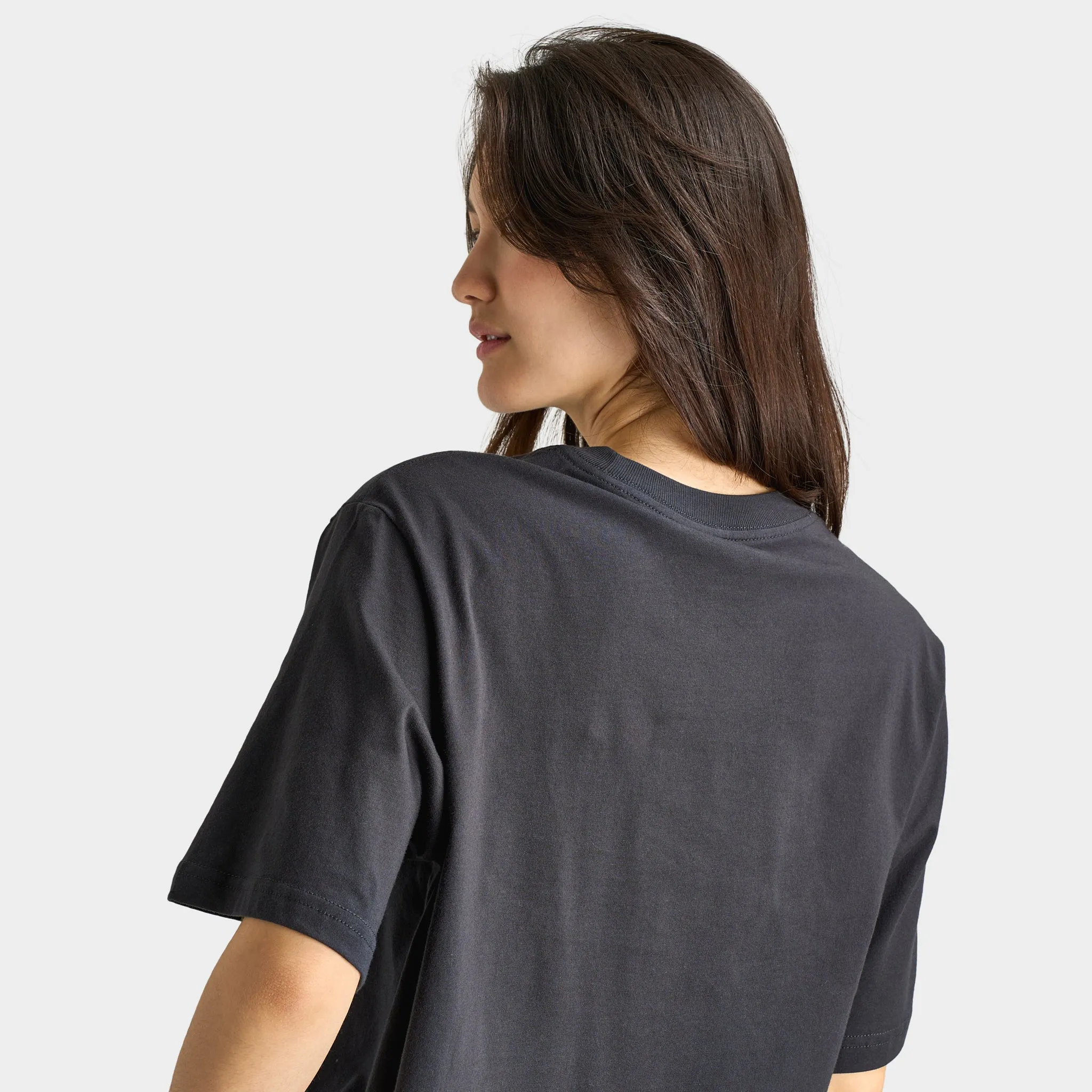 Nike Sportswear Women's Essentials Boyfriend Soaring T-Shirt Off Noir / White