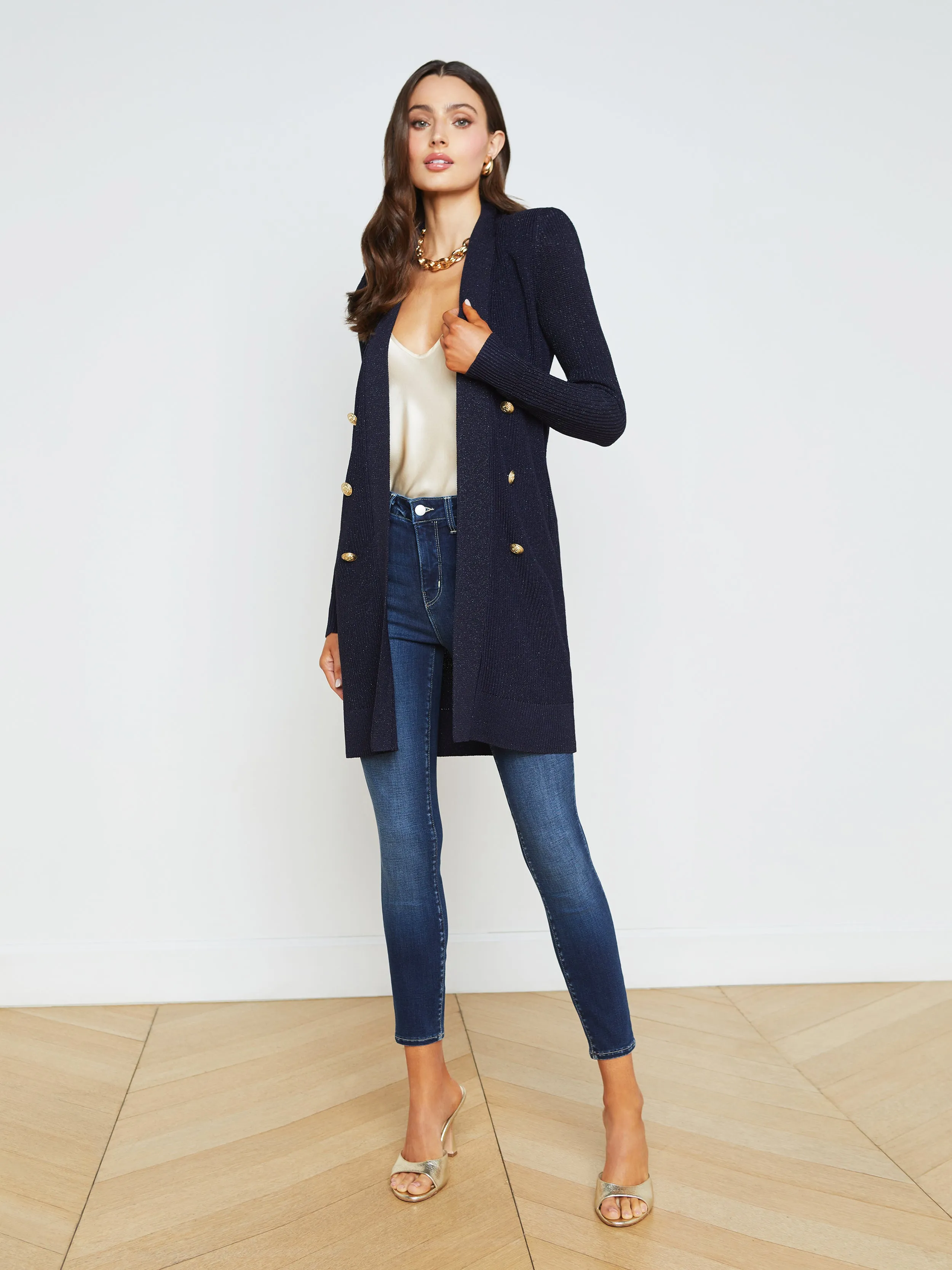Noe Double-Breasted Cardigan
