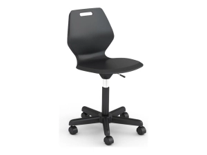 Paragon A&D Ready - Chair - swivel - injection molded polypropylene - orangesicle READYCHRA-XT