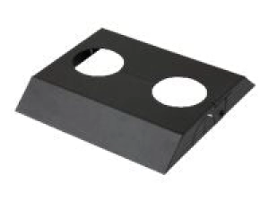Peerless Modular Series MOD-ACF2 - Mounting component (plate cover) - for flat panel / projector - black powder coat - screen