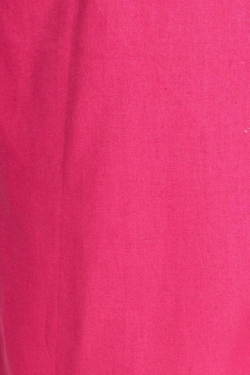Pink Mini Dress Long Sleeve