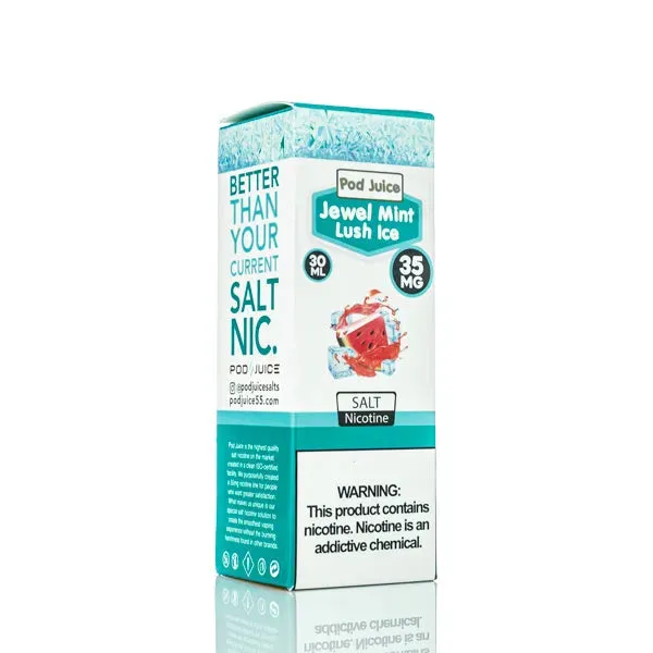 Pod Juice Salt - Jewel Mint Lush Ice - 30ml