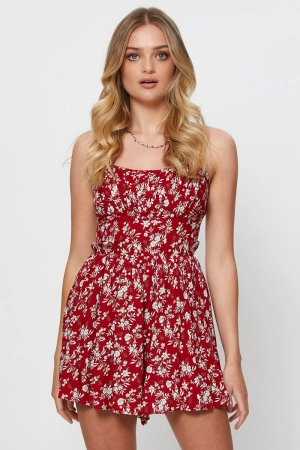 Print Playsuit Sleeveless