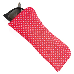 RED GLASSES CASE