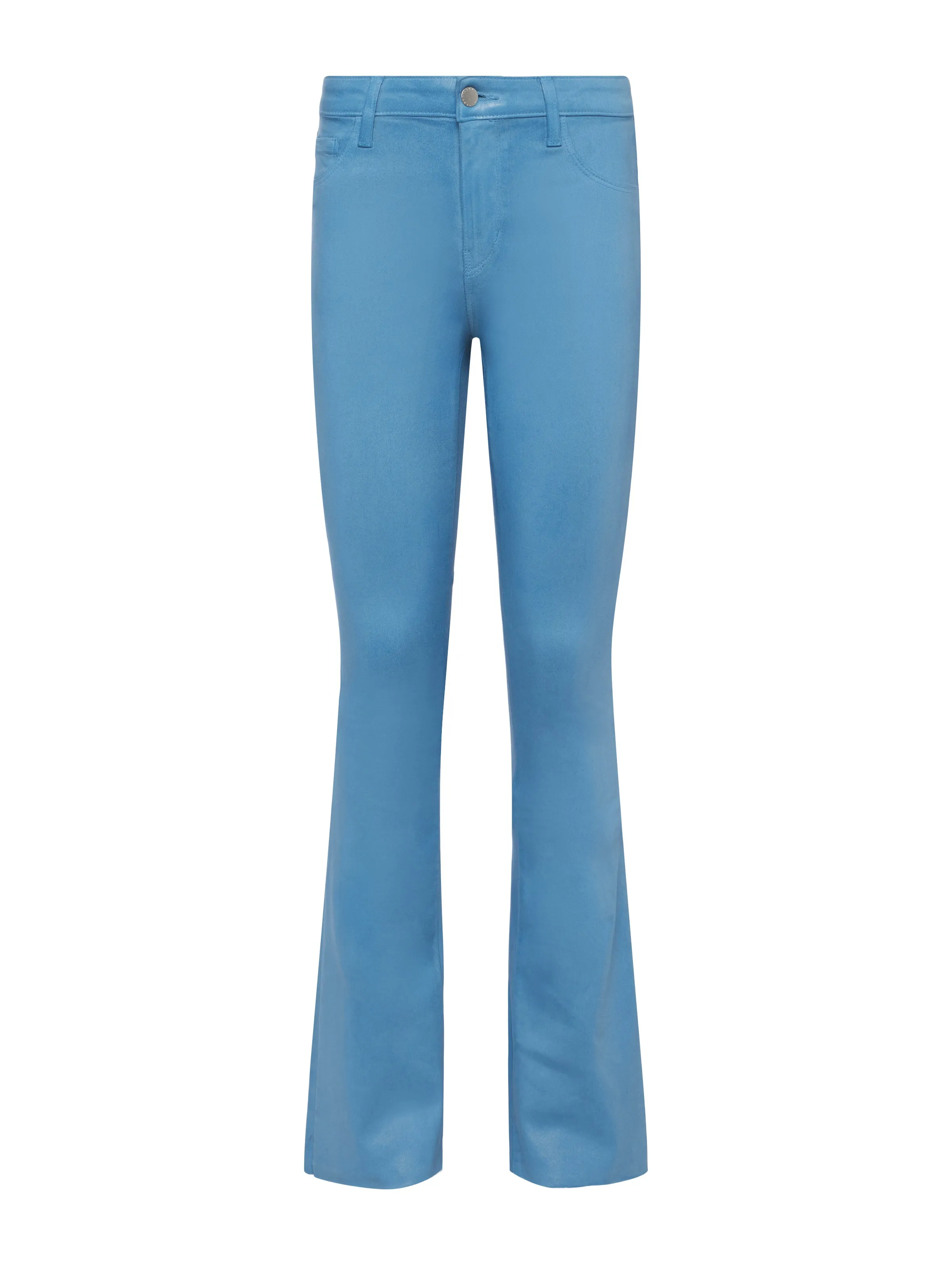 Ruth Coated Straight-Leg Jean
