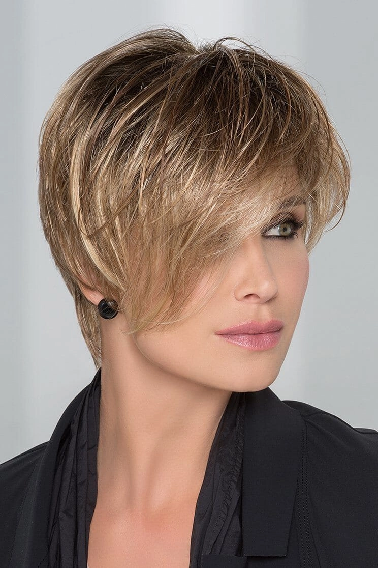 Sale - Ellen Wille Wigs - Amaze - Human Hair Blend - Color: Caramel Mix