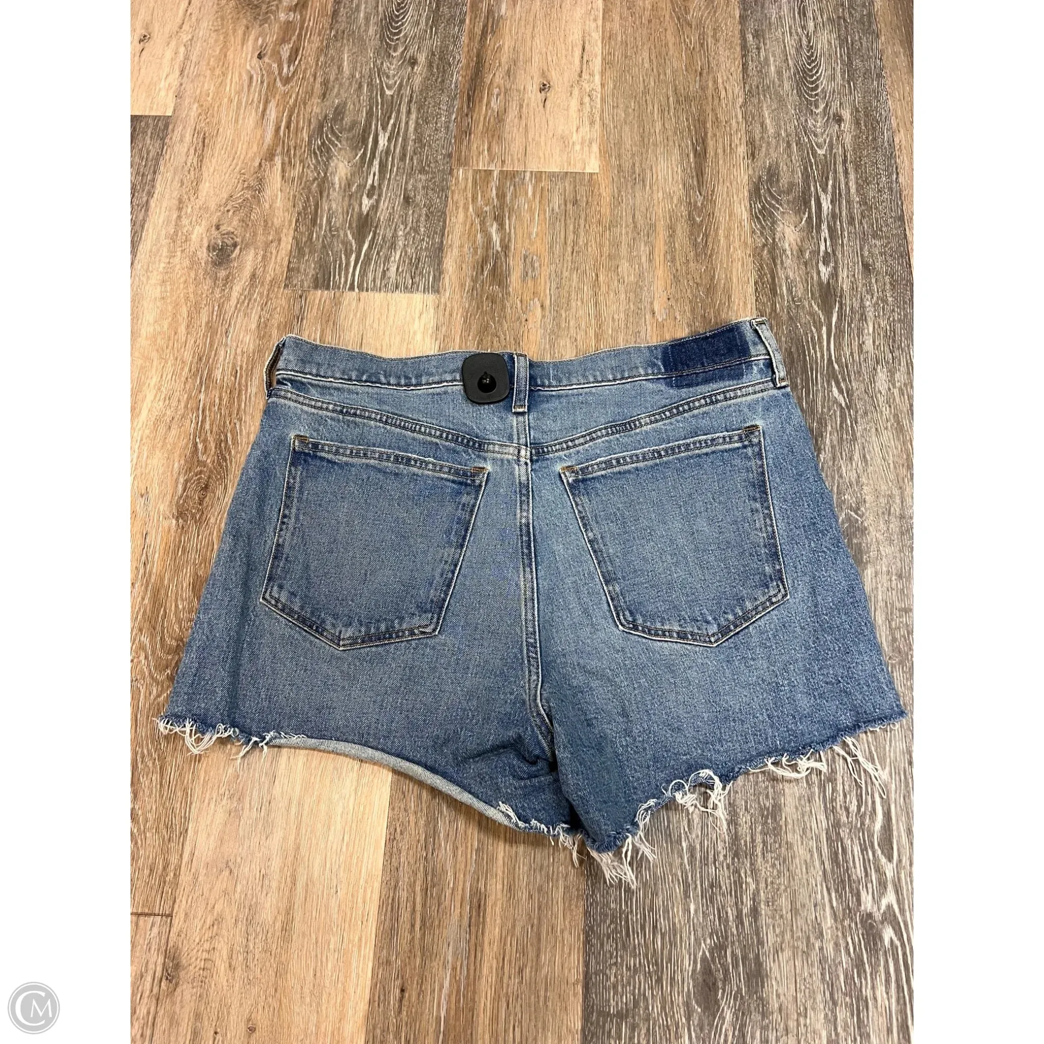 Shorts By Abercrombie And Fitch In Blue Denim, Size: 14/32
