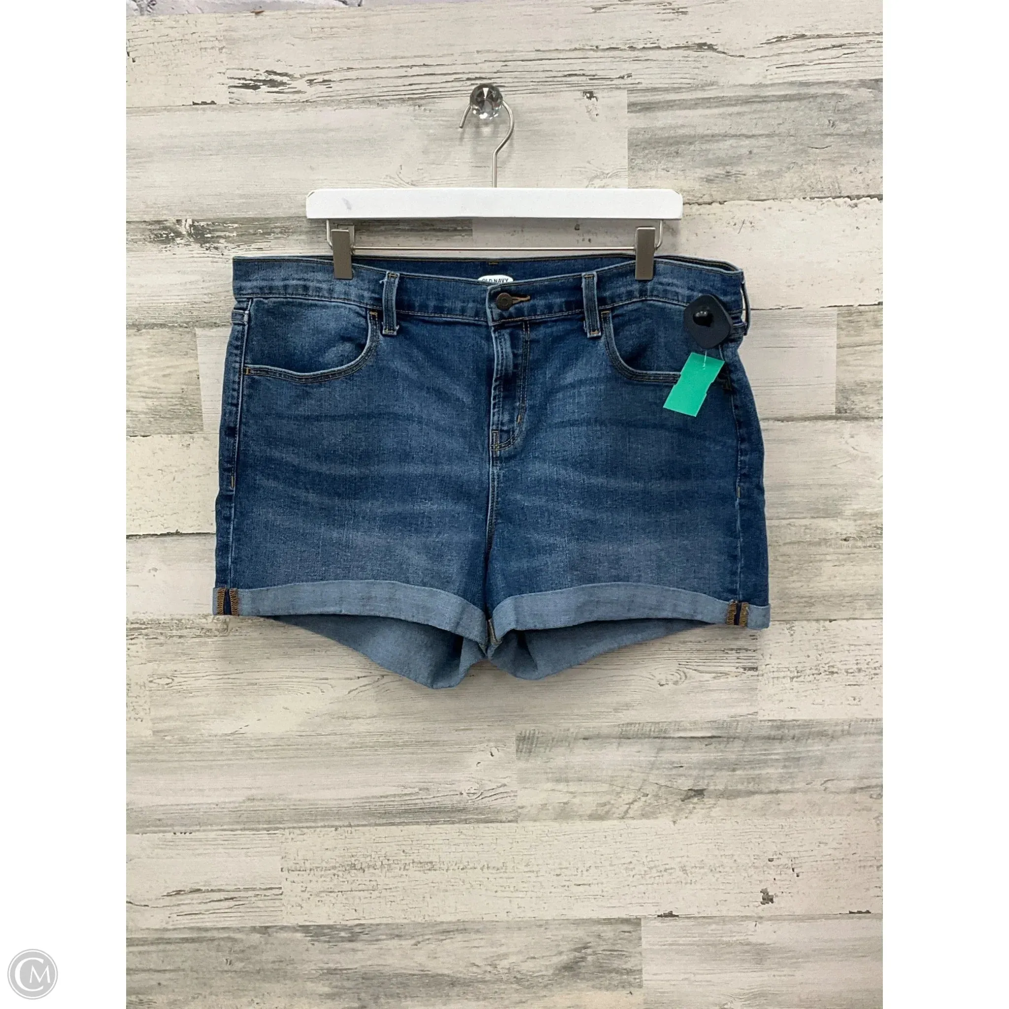Shorts By Old Navy In Blue Denim, Size: 16
