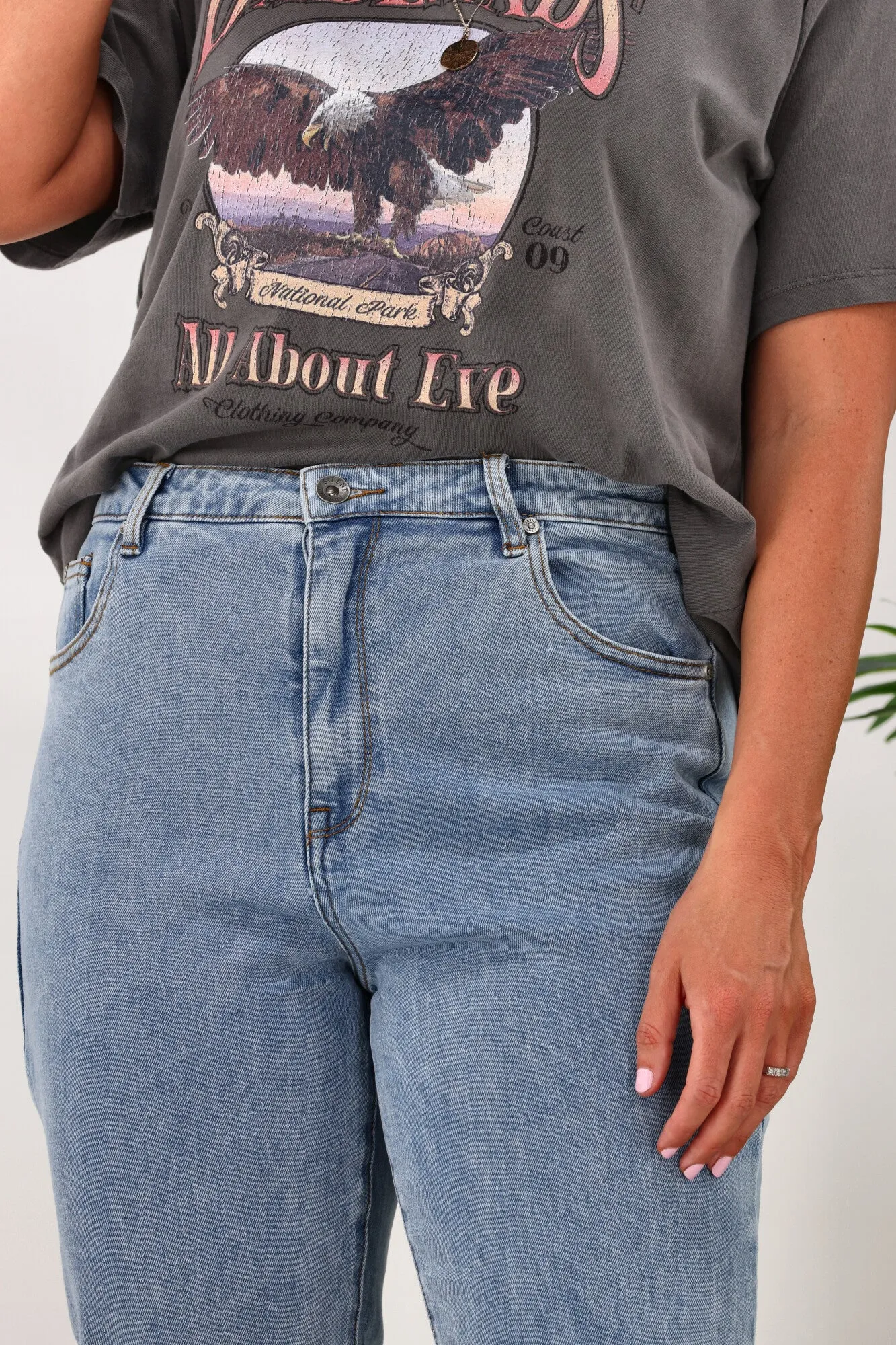 Silent Theory Monica Mom Jean Heritage Blue