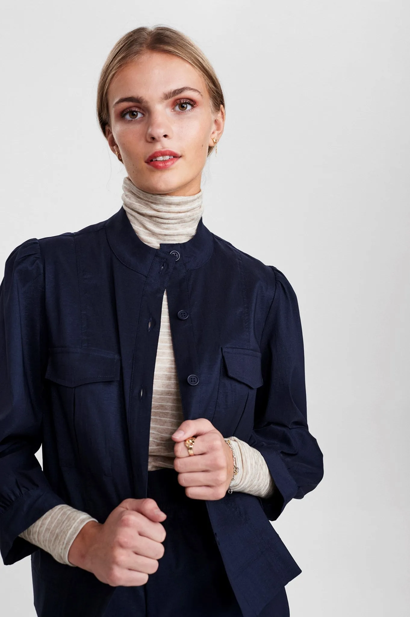 SISONIA JACKET - Dark Sapphire