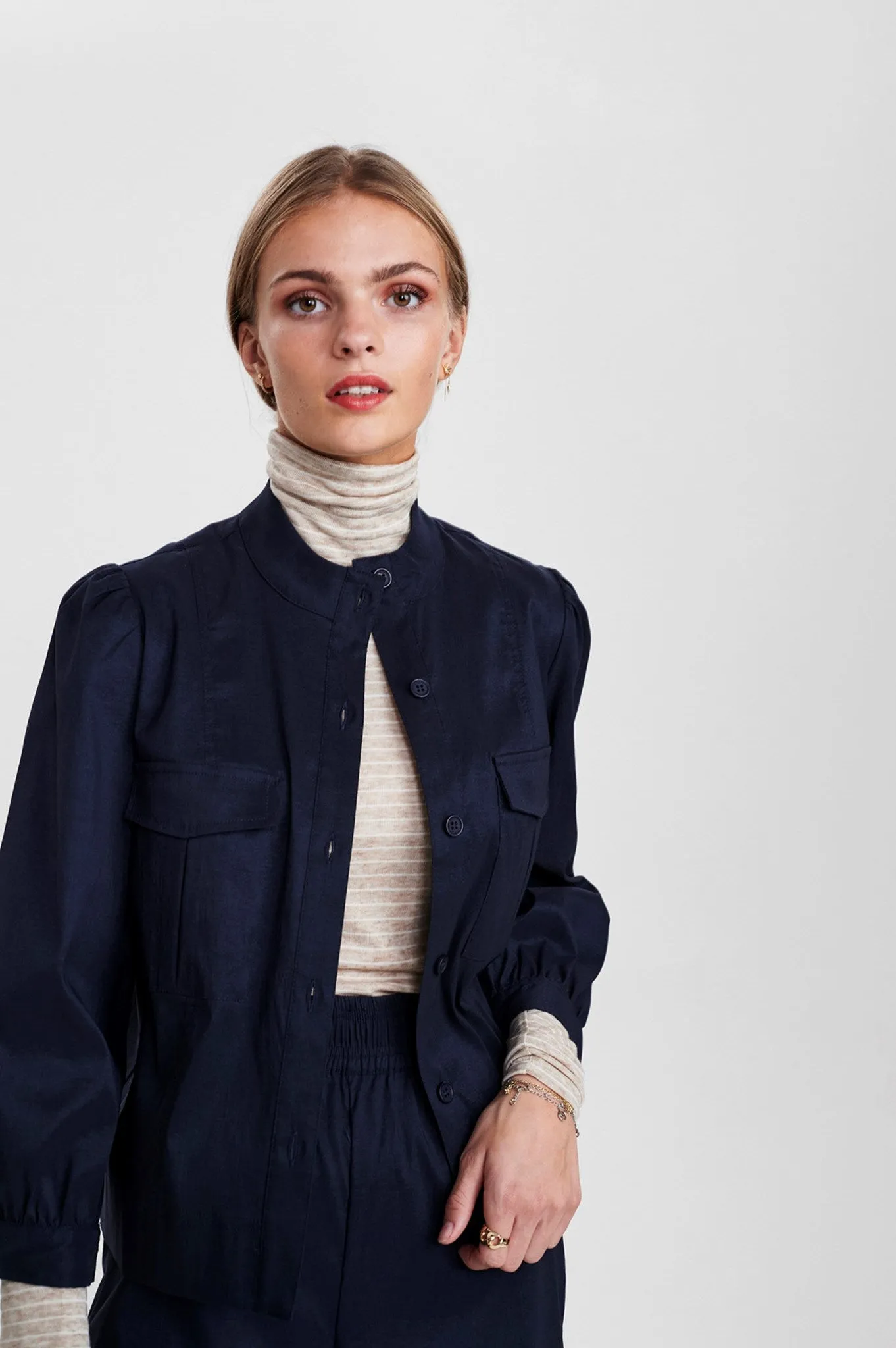 SISONIA JACKET - Dark Sapphire