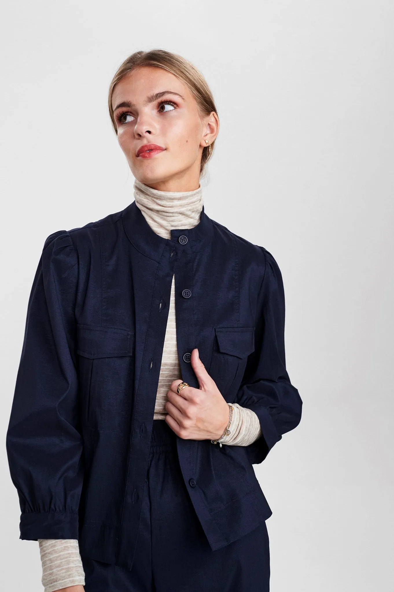 SISONIA JACKET - Dark Sapphire