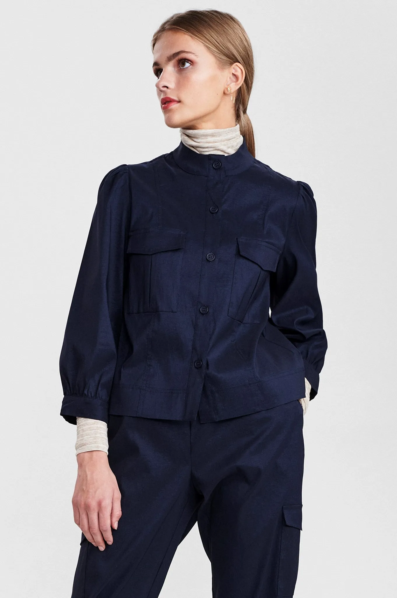 SISONIA JACKET - Dark Sapphire