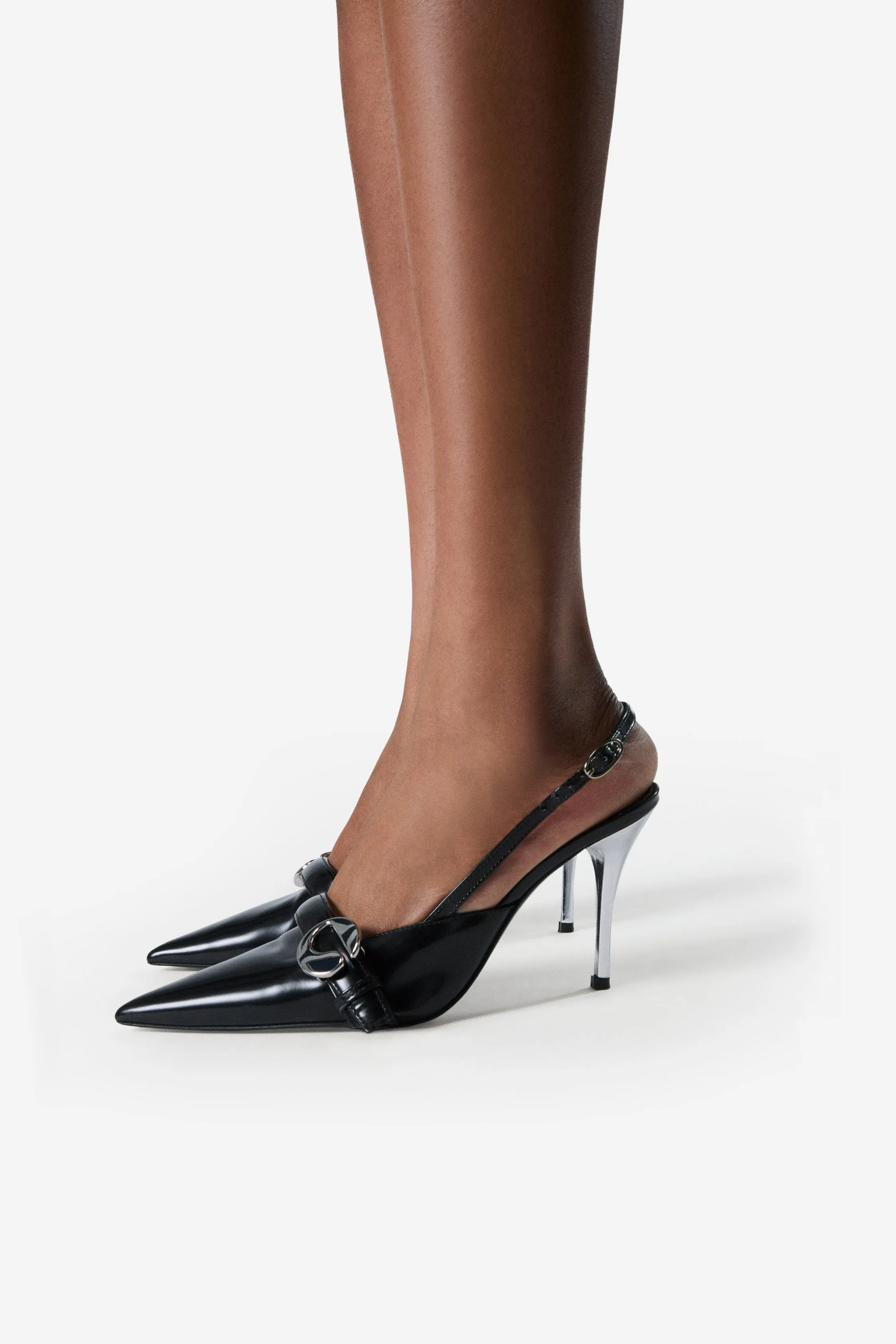 Slingback Belt Heel