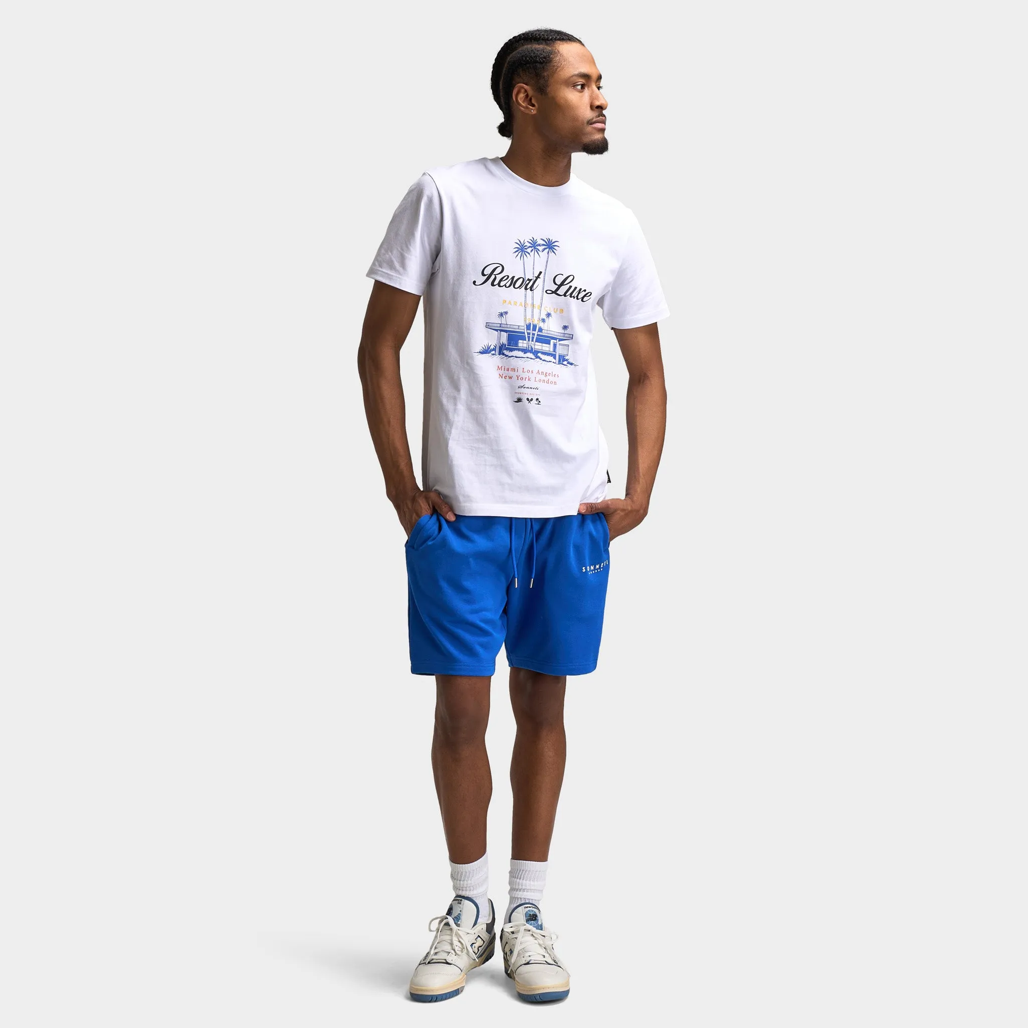 Sonneti Resort Graphic T-Shirt / Optic White