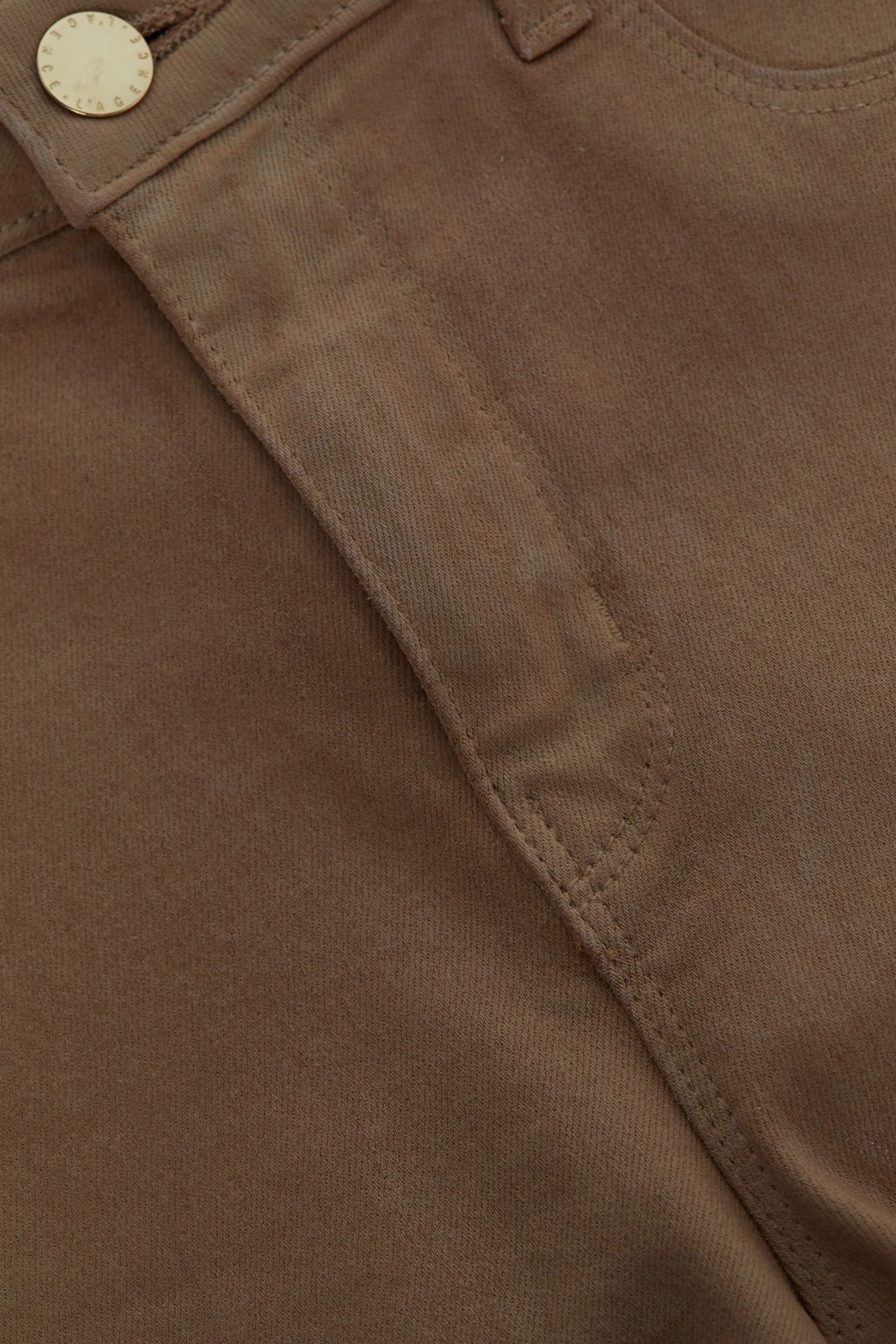 Tati Coated Bootcut Jean