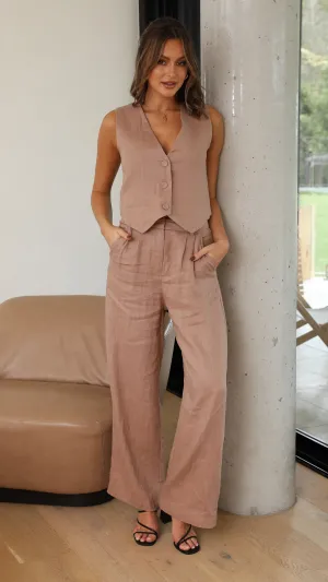 Tillie Pants - Latte