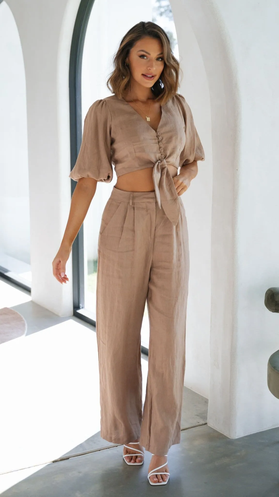 Tillie Pants - Latte