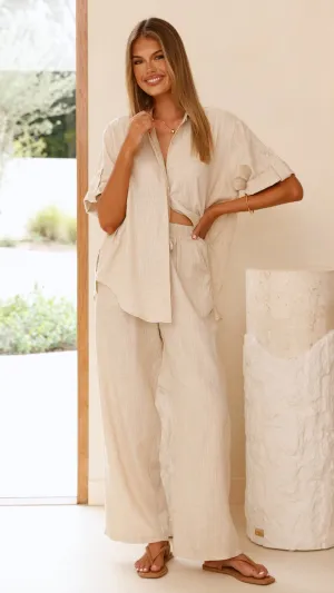 Valene Pants - Natural