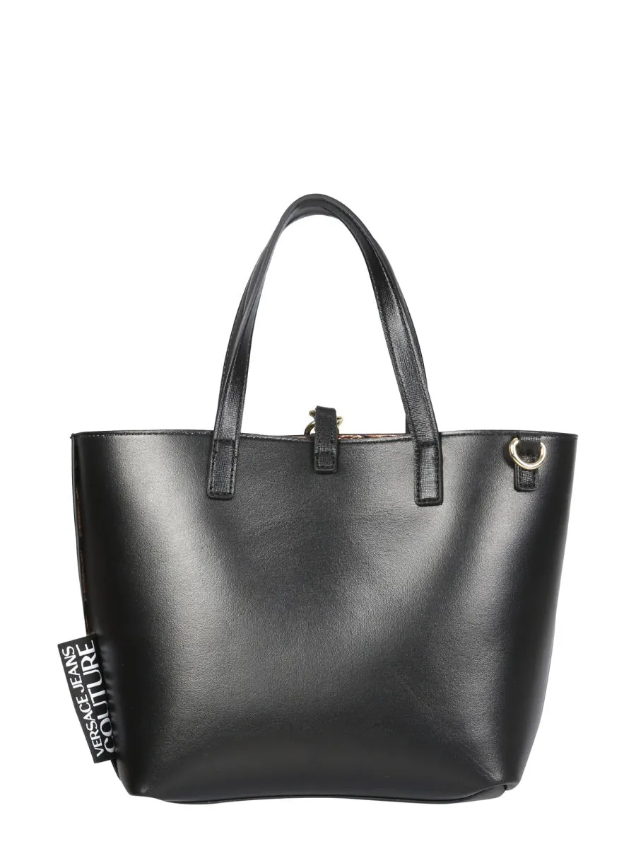 Versace Jeans Couture Animal Printed Reversible Tote Bag