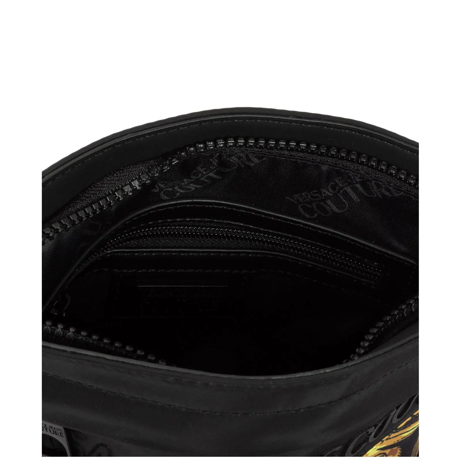 Versace Jeans Couture Baroque Printed Messenger Bag
