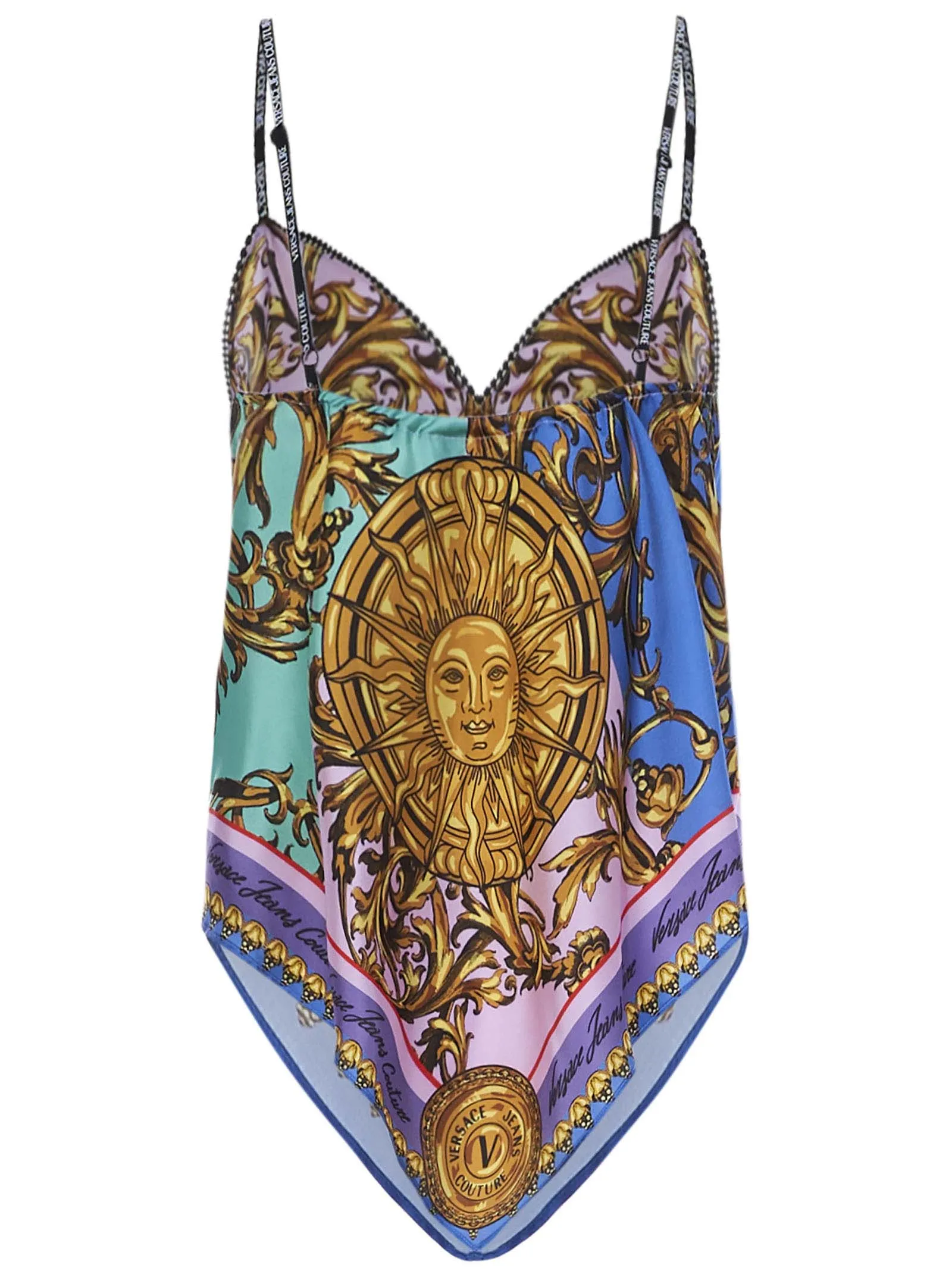 Versace Jeans Couture Baroque Printed Tank Top