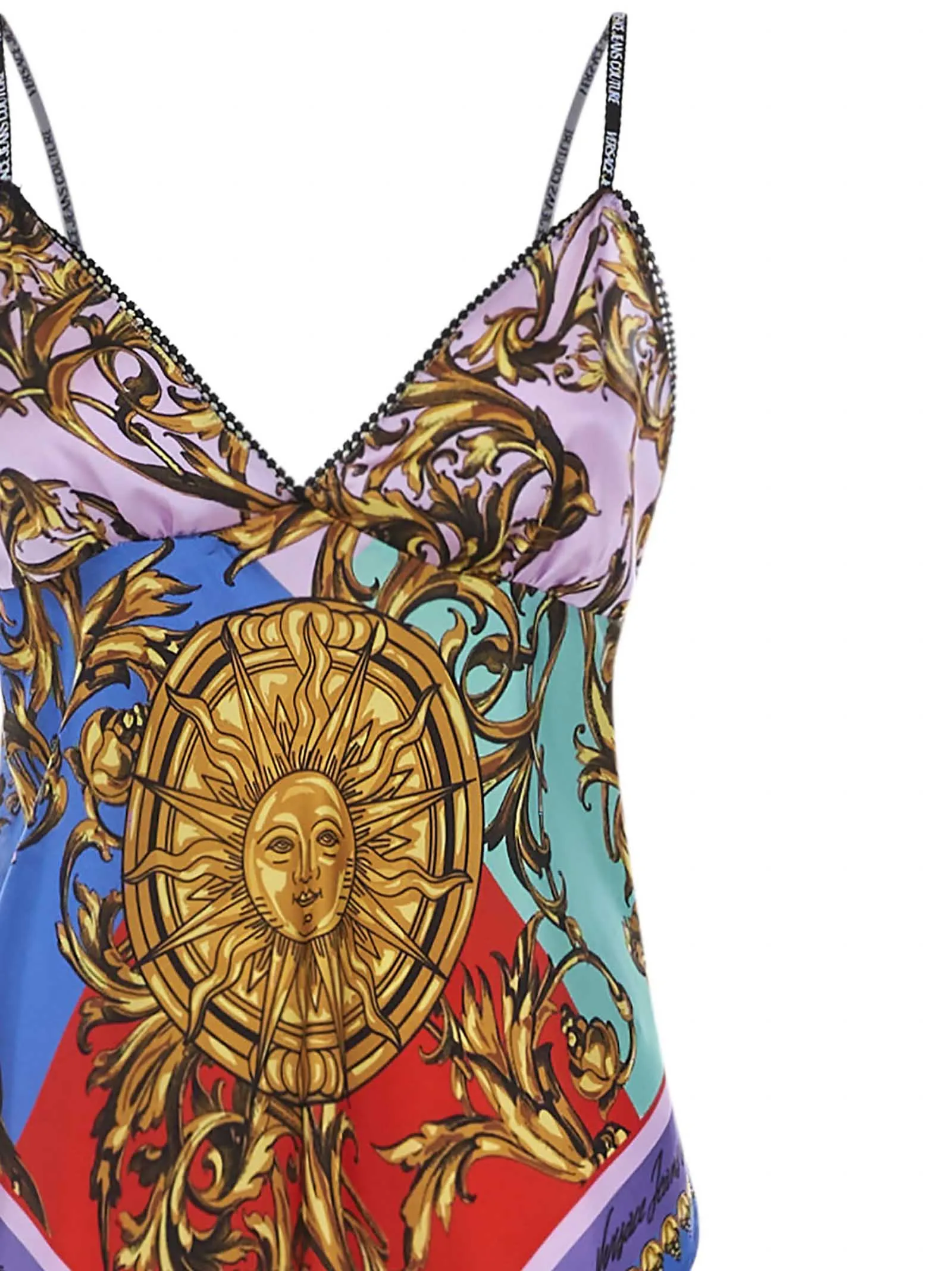 Versace Jeans Couture Baroque Printed Tank Top