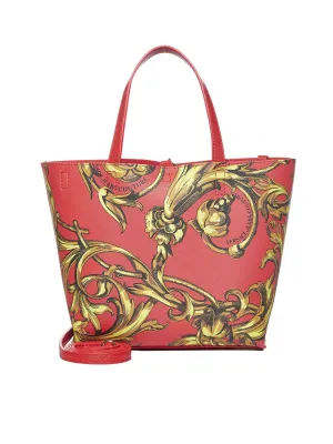 Versace Jeans Couture Baroque Printed Top Handle Bag