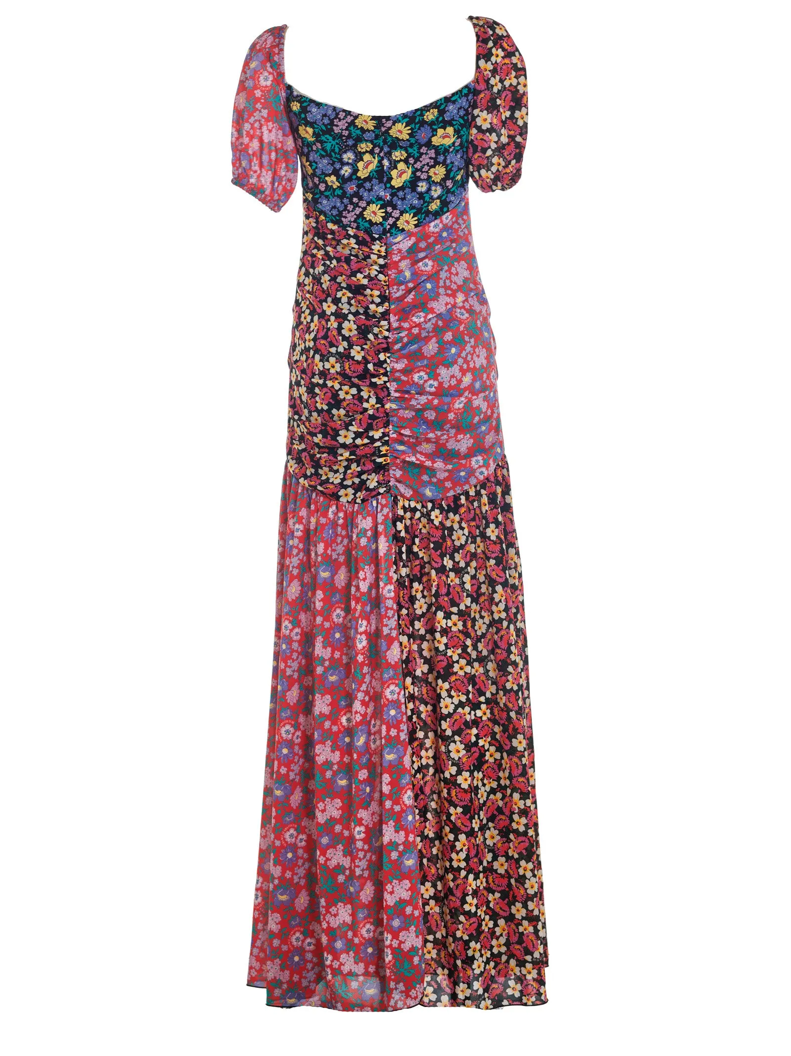 Versace Jeans Couture Floral Printed Maxi Dress