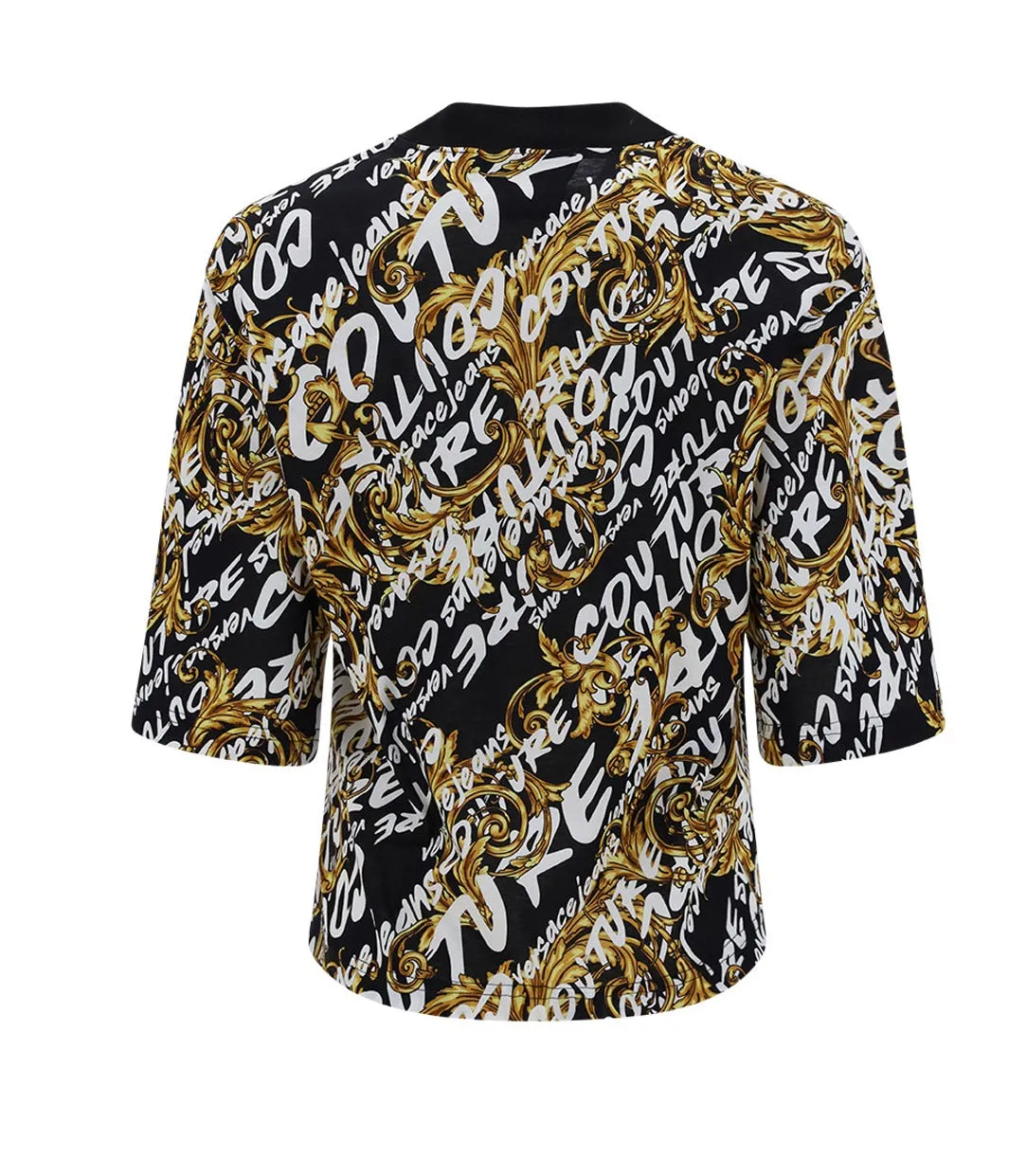 Versace Jeans Couture Garland Logo Printed T-Shirt