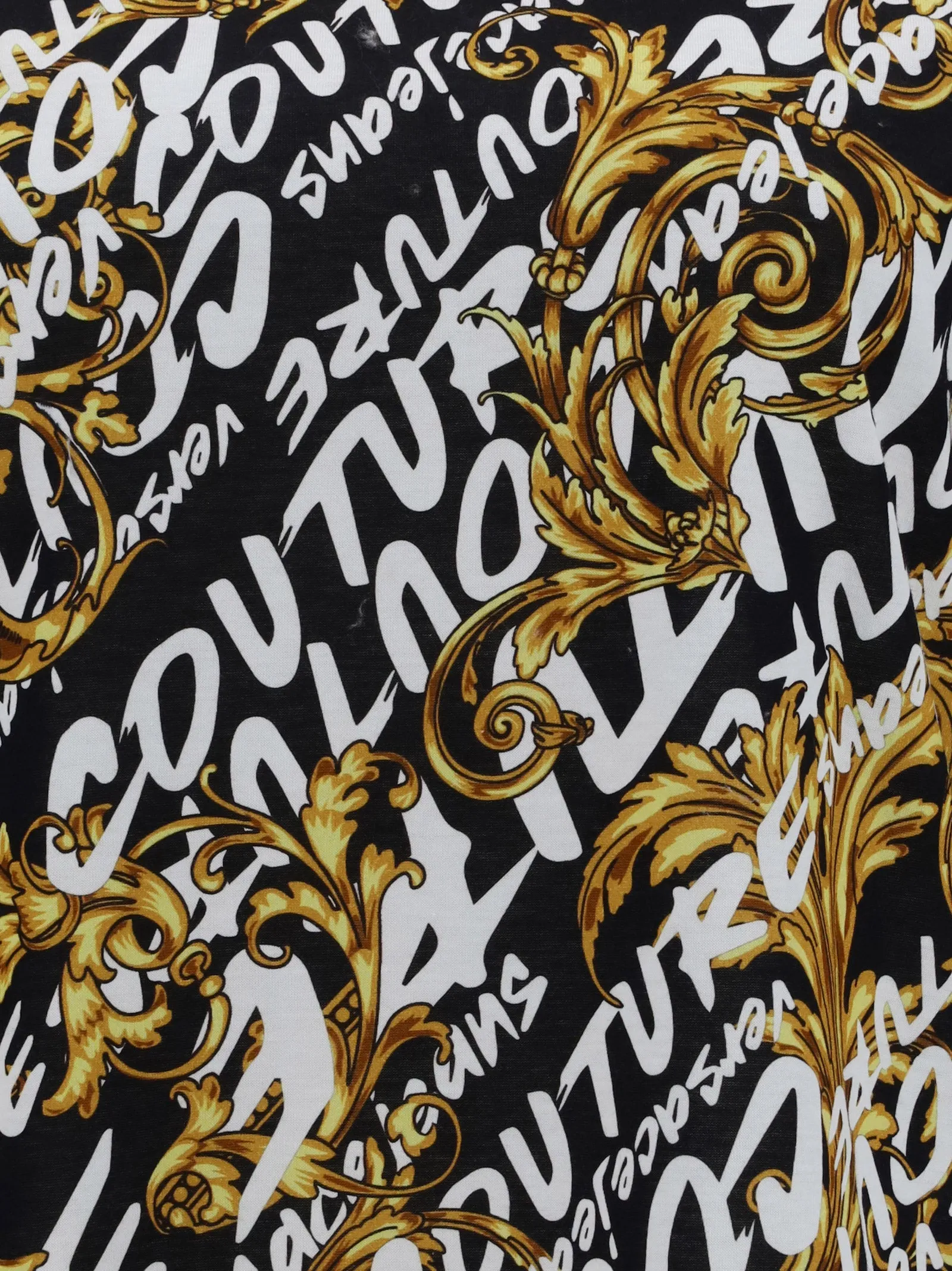 Versace Jeans Couture Garland Logo Printed T-Shirt