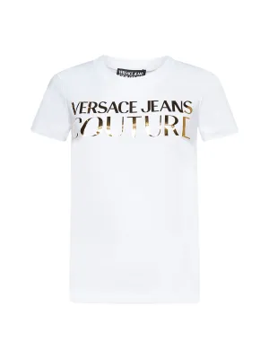 Versace Jeans Couture Logo Printed Crewneck T-Shirt