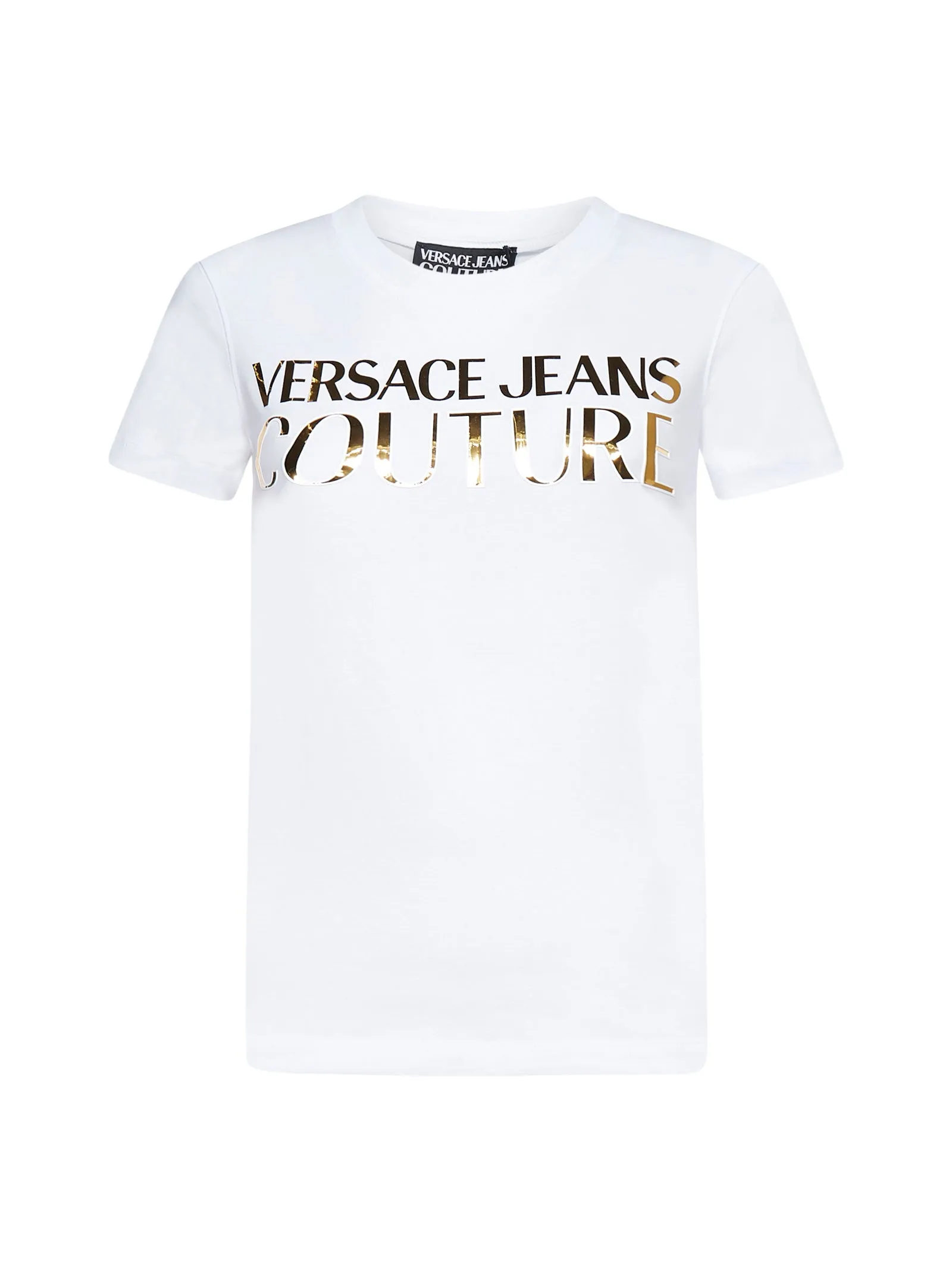 Versace Jeans Couture Logo Printed Crewneck T-Shirt