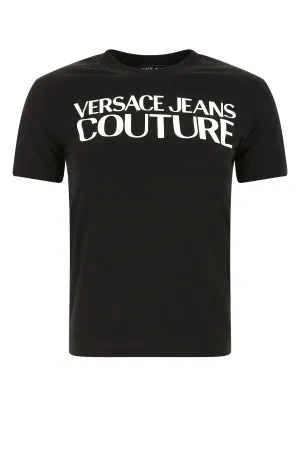 Versace Jeans Couture Logo Printed Crewneck T-Shirt