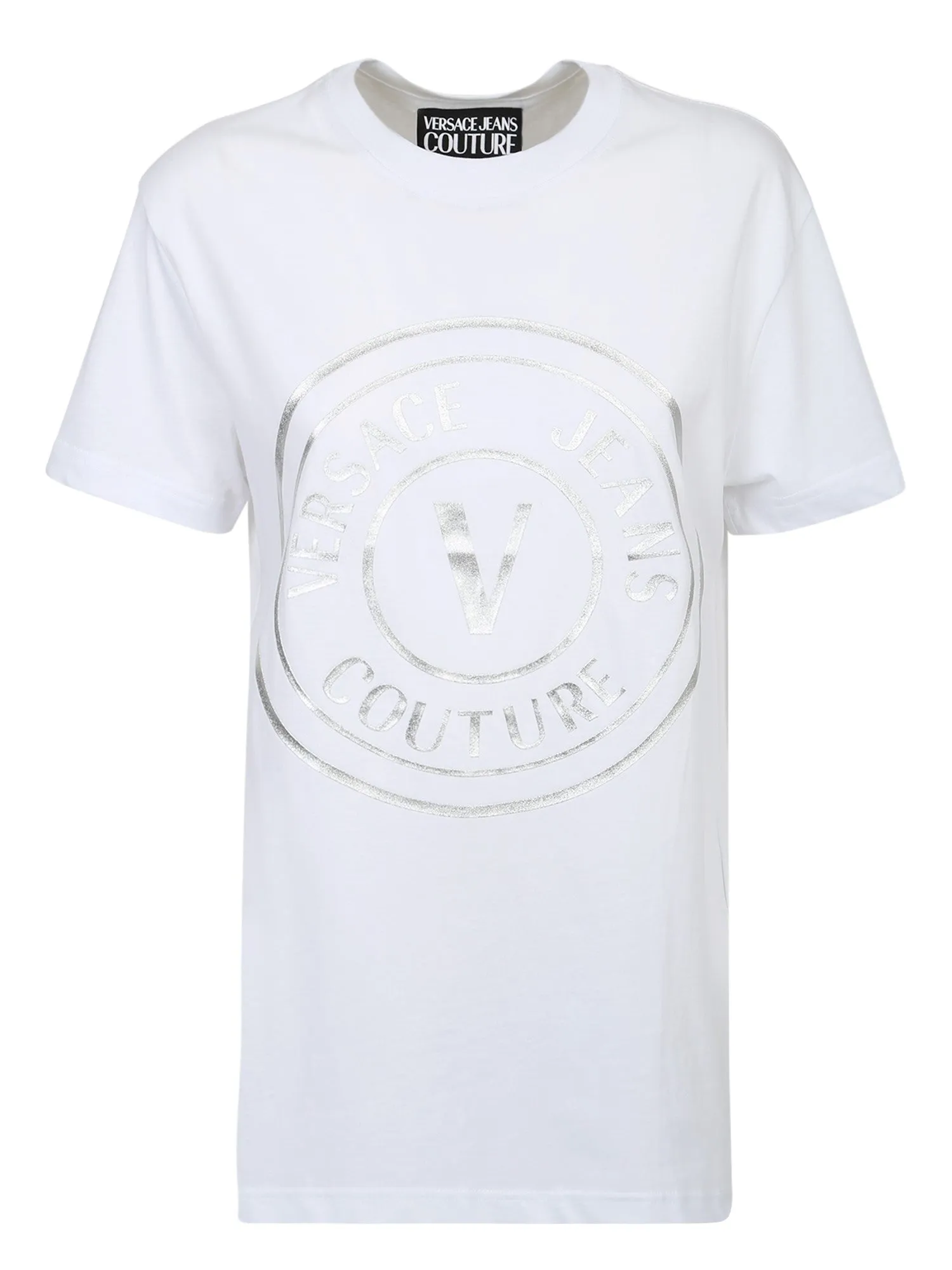 Versace Jeans Couture Logo Printed Crewneck T-Shirt