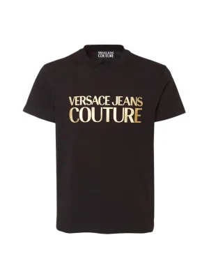 Versace Jeans Couture Logo Printed Crewneck T-Shirt