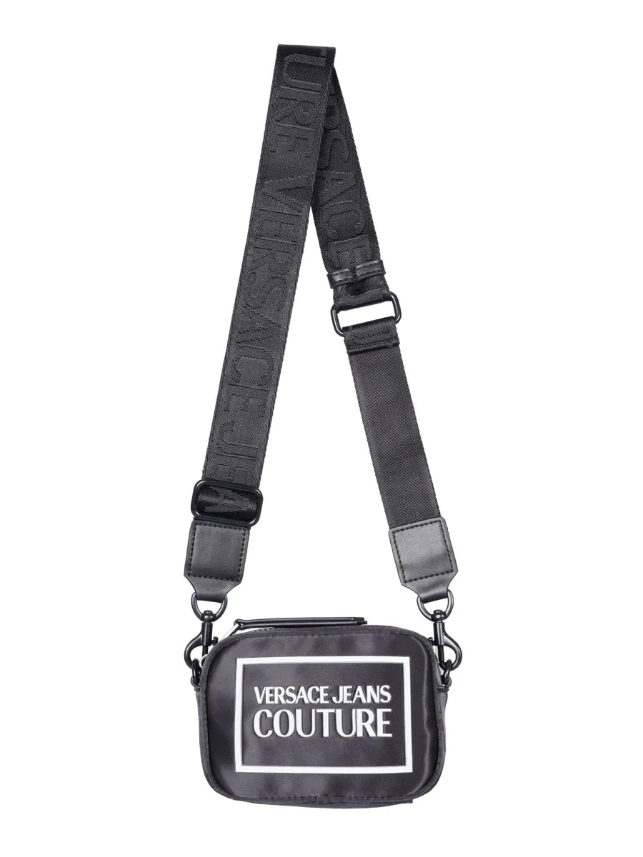 Versace Jeans Couture Logo Printed Crossbody Bag