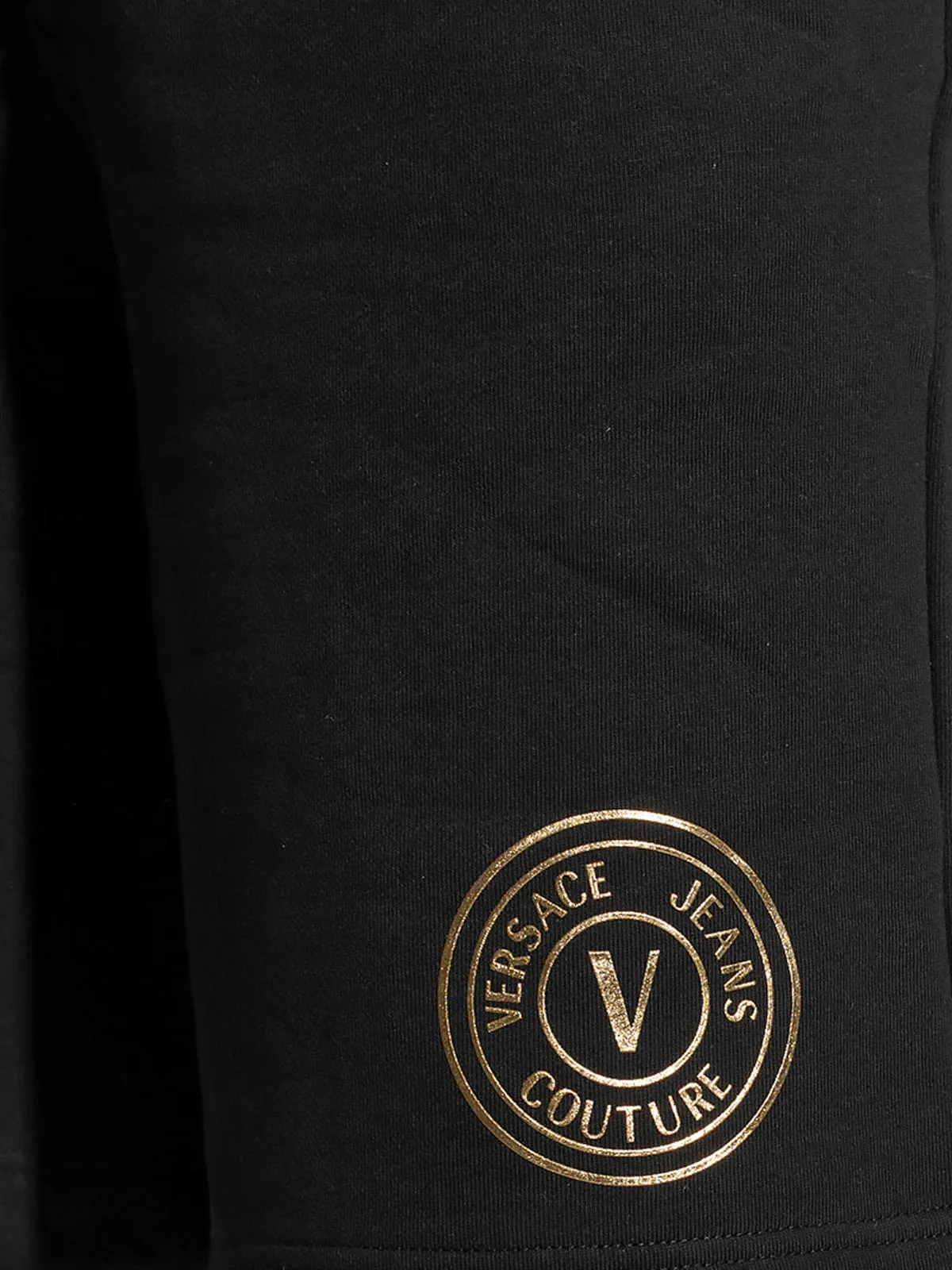 Versace Jeans Couture Logo Printed Drawstring Track Shorts
