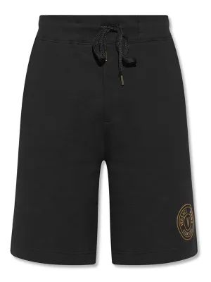 Versace Jeans Couture Logo Printed Drawstring Track Shorts
