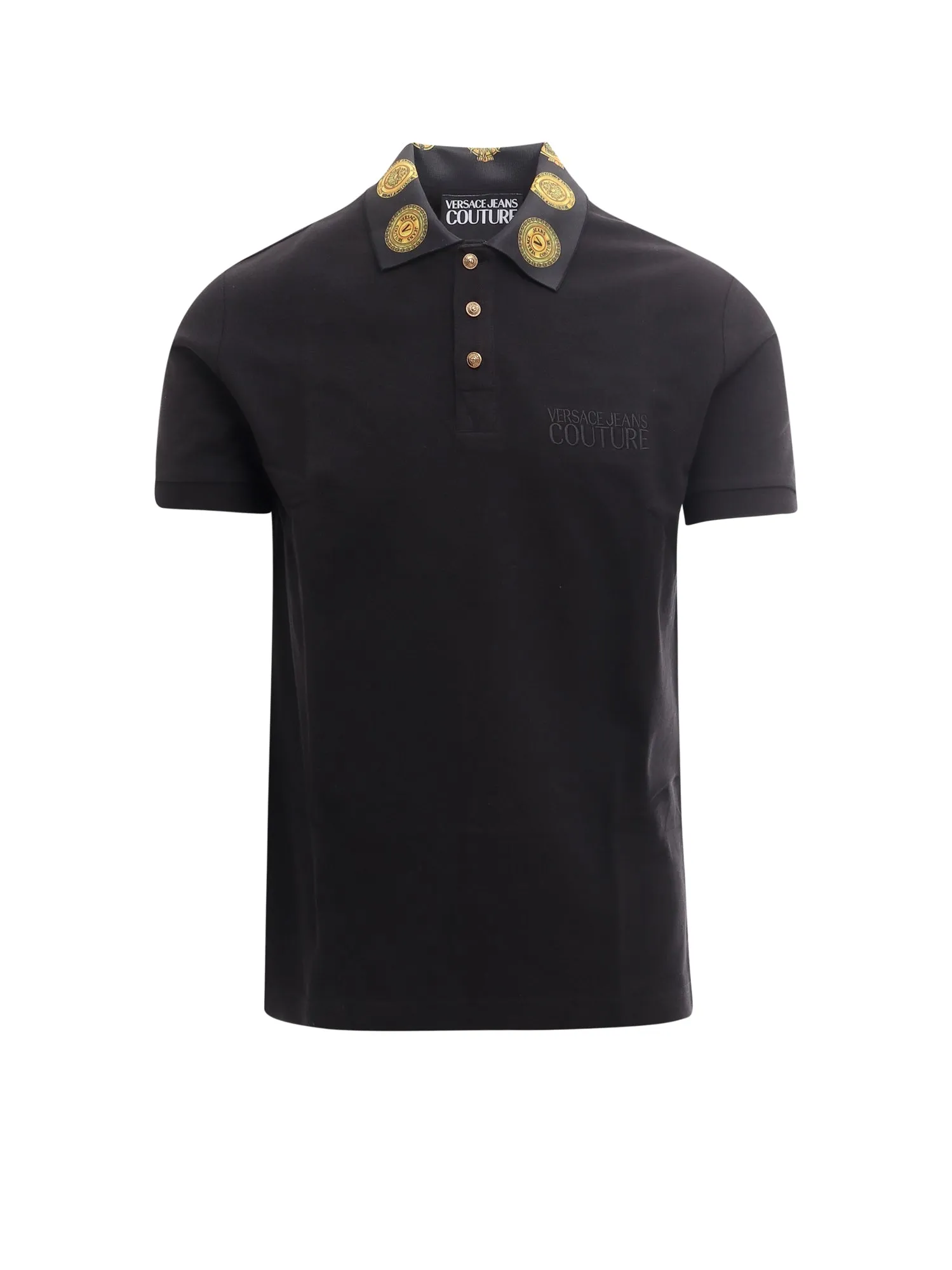 Versace Jeans Couture Logo Printed Polo Shirt