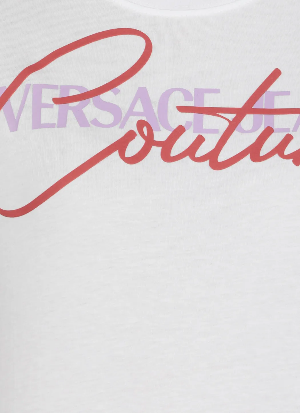 Versace Jeans Couture Logo Printed T-Shirt Dress