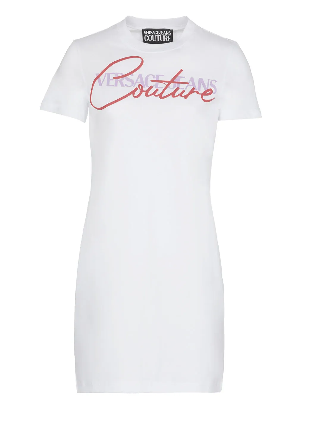 Versace Jeans Couture Logo Printed T-Shirt Dress