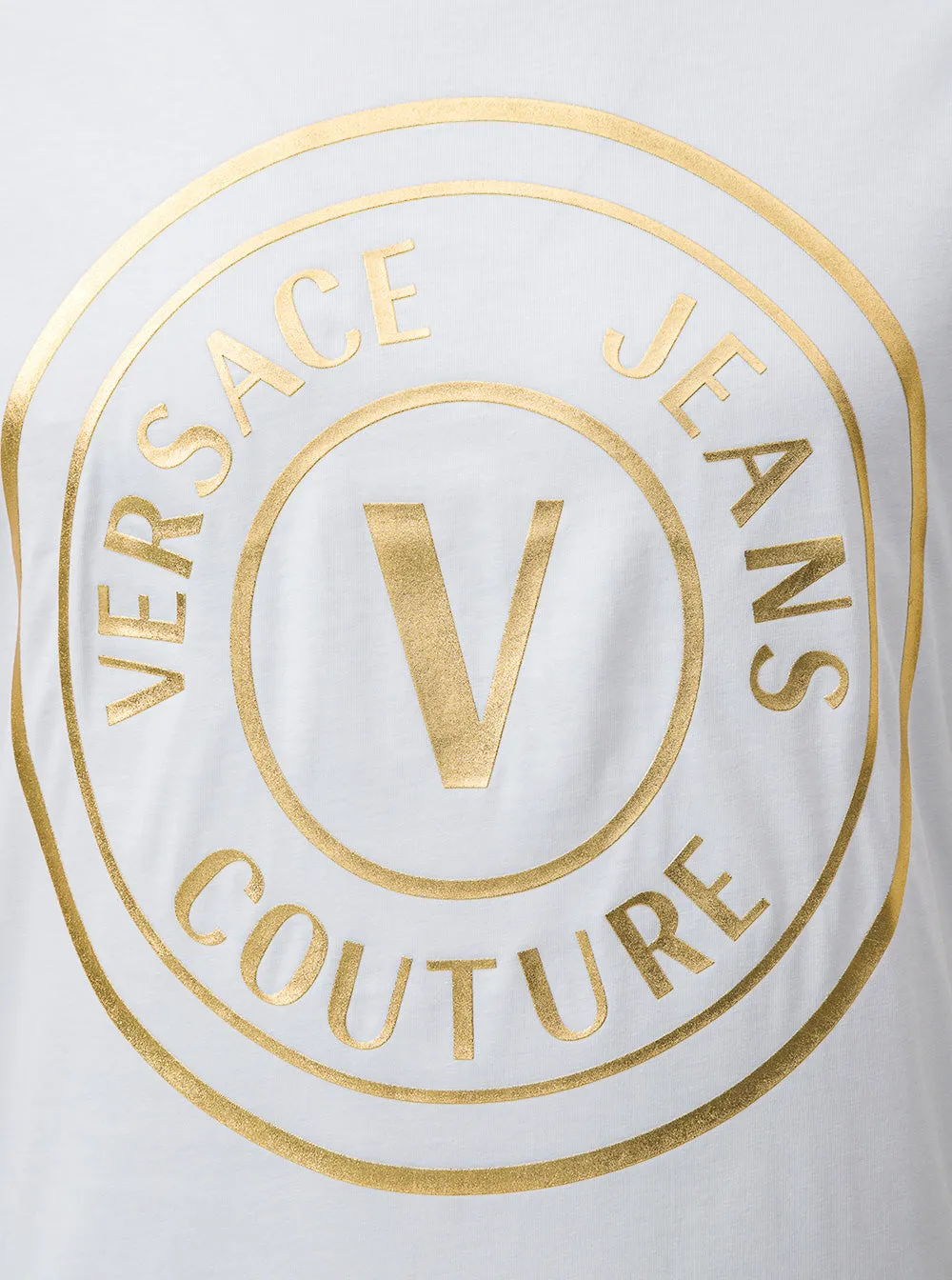 Versace Jeans Couture Printed Crewneck T-Shirt