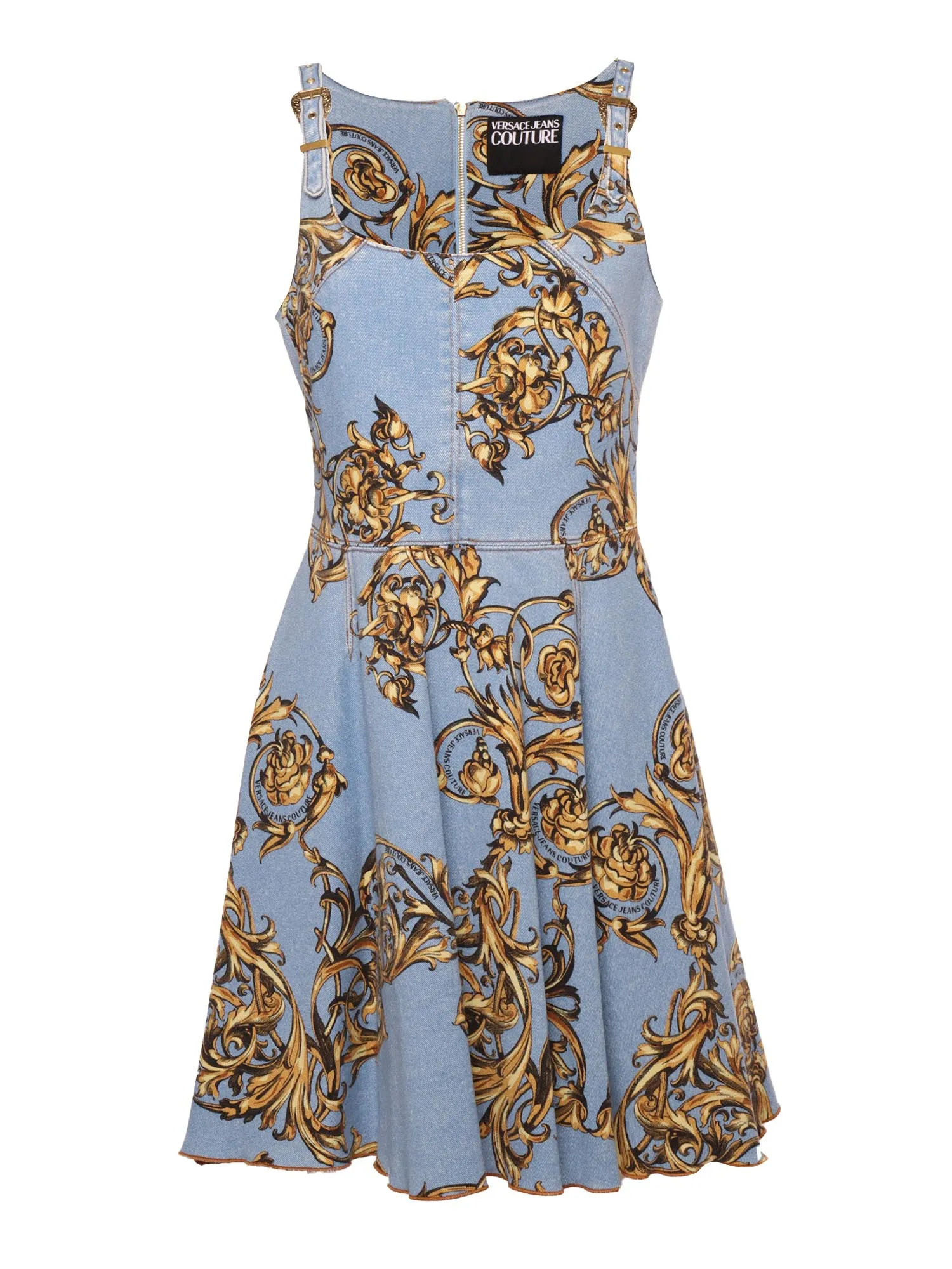 Versace Jeans Couture Regalia Baroque Printed Dress